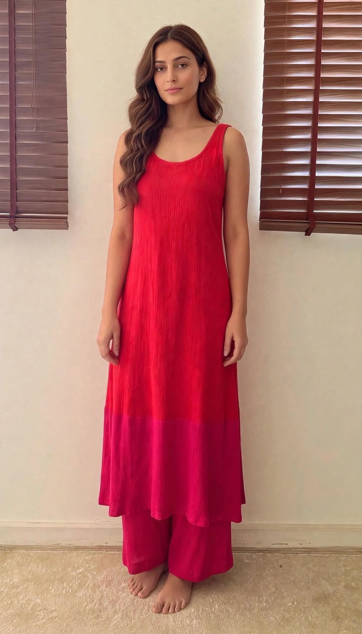 The Scarlet Lagoon : Red And Fuchsia