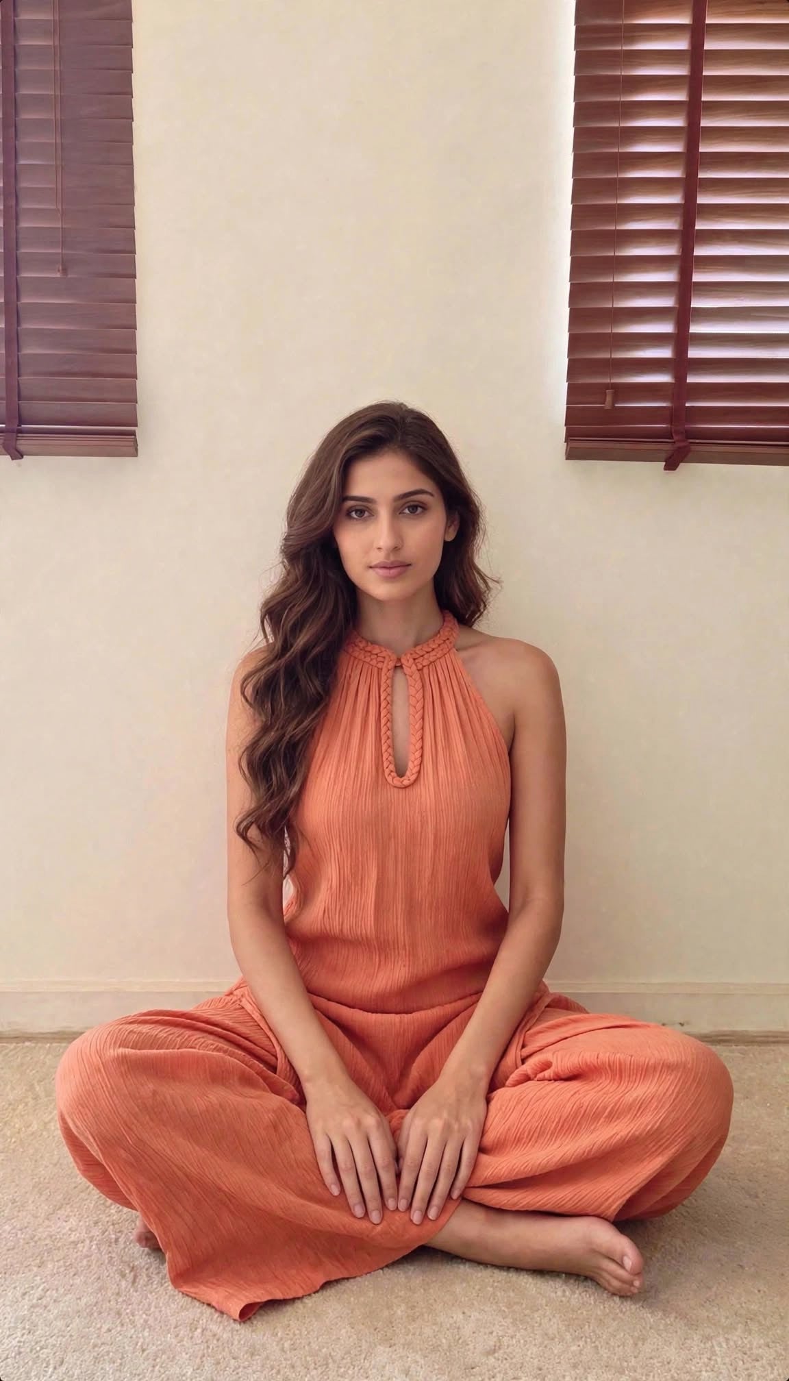 The Mira Set : Salmon Orange