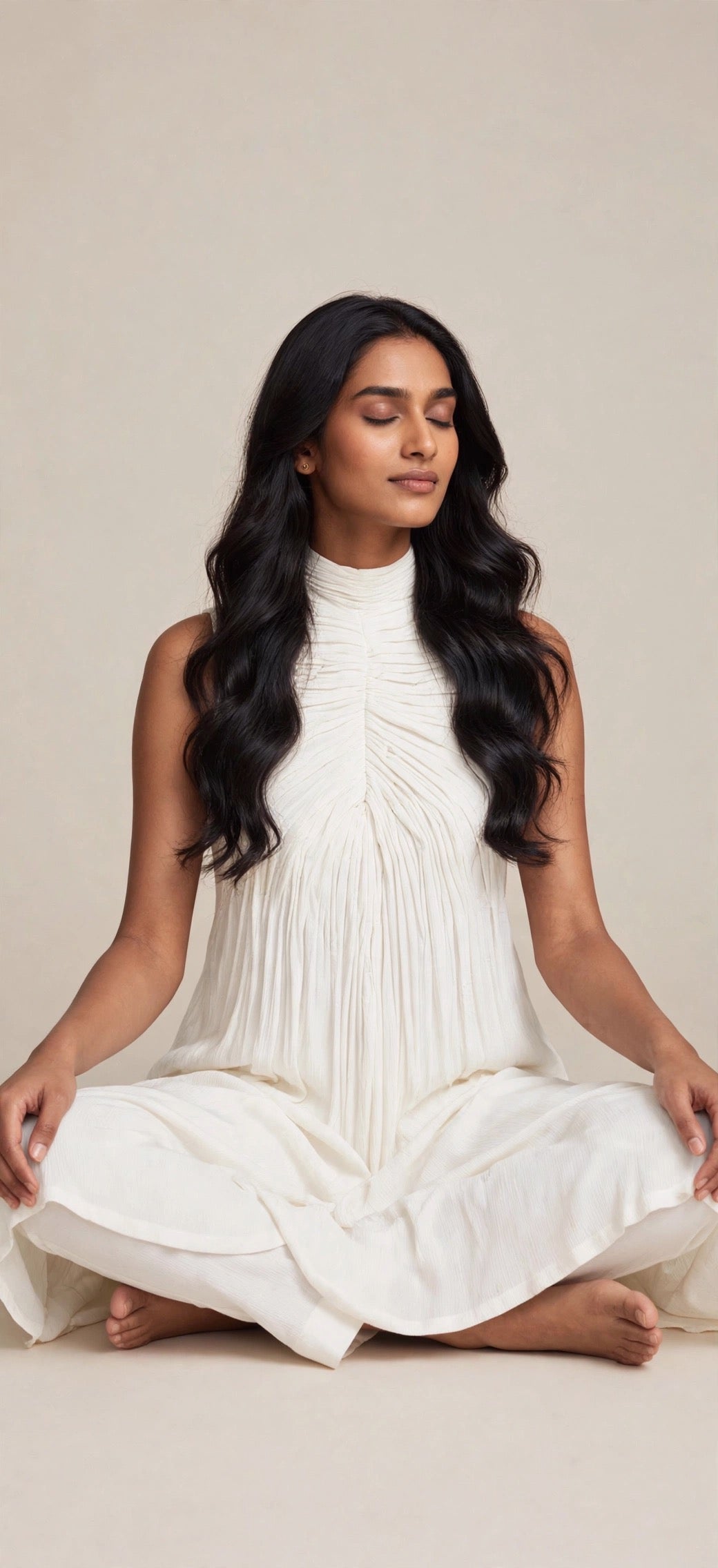 The Horizon Blush Set : White