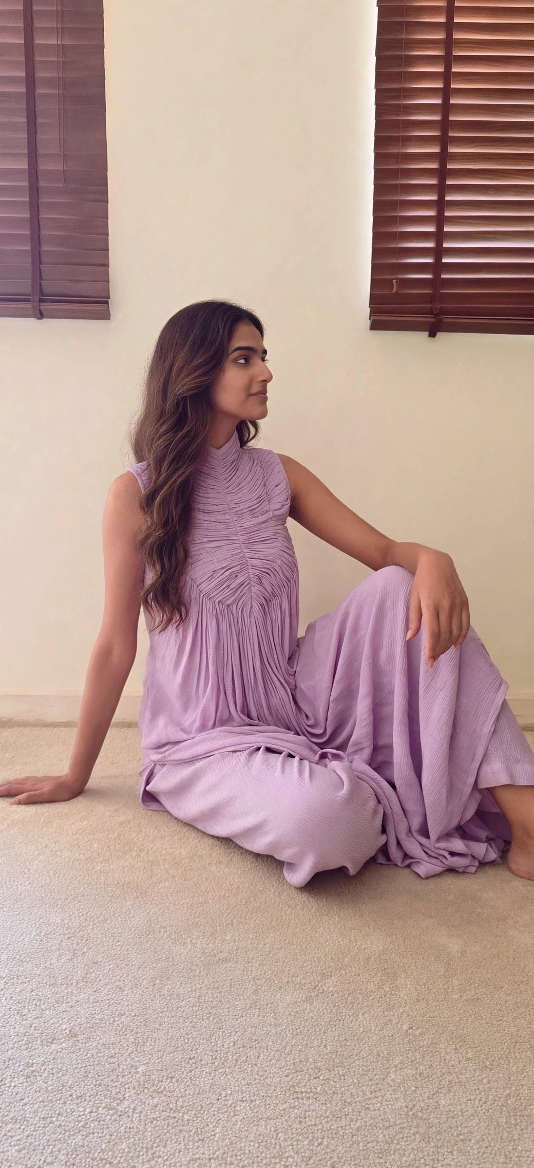 The Horizon Blush Set : Light Lilac