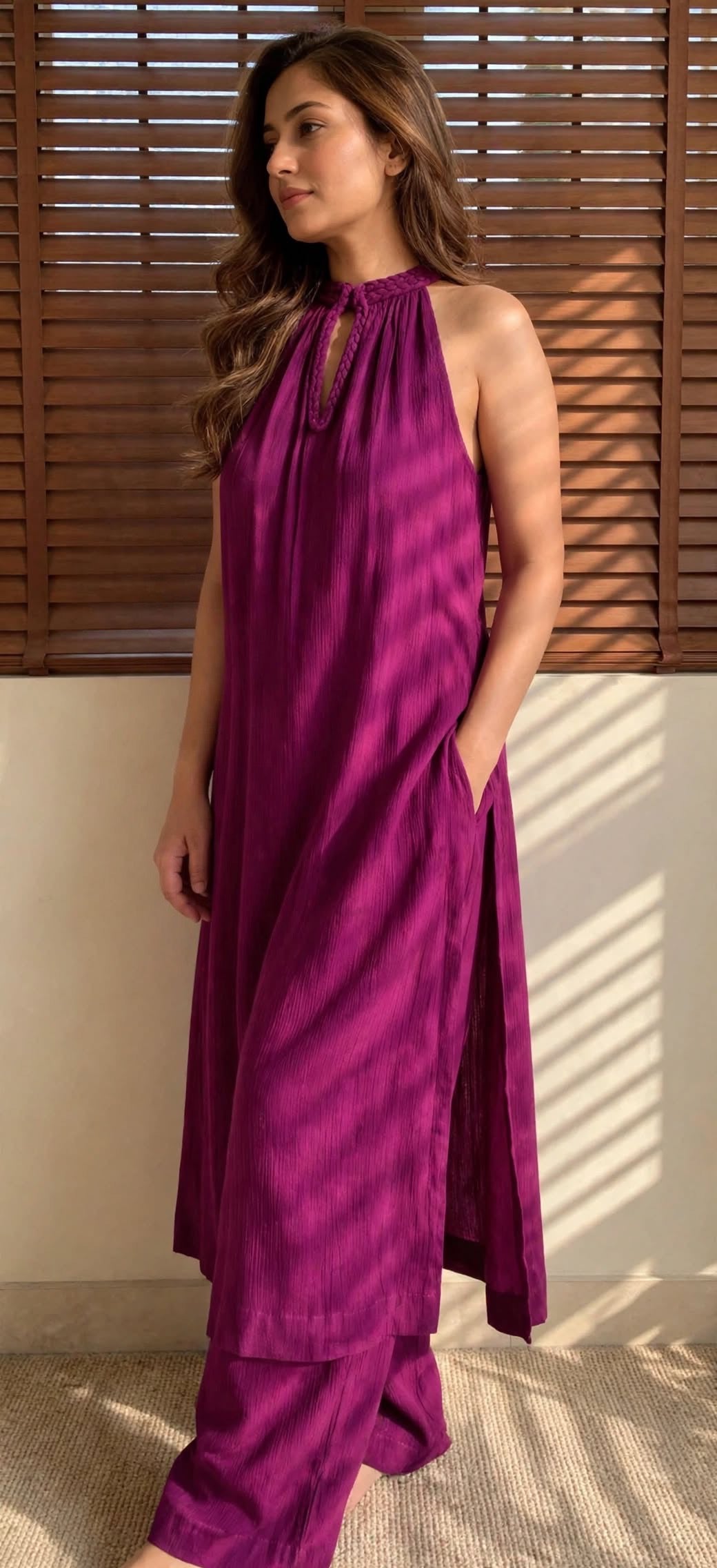 The Mira Set : Burgundy Purple