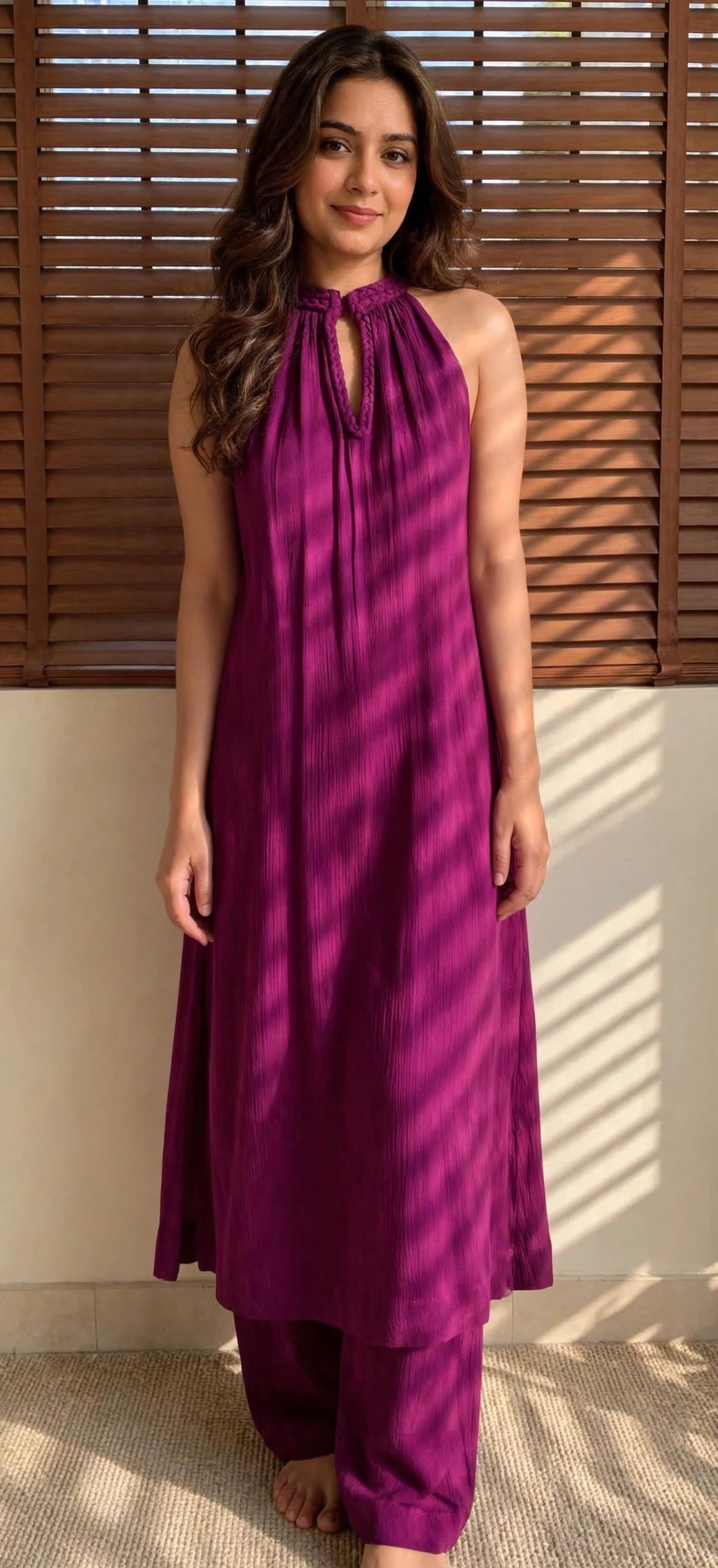 The Mira Set : Burgundy Purple