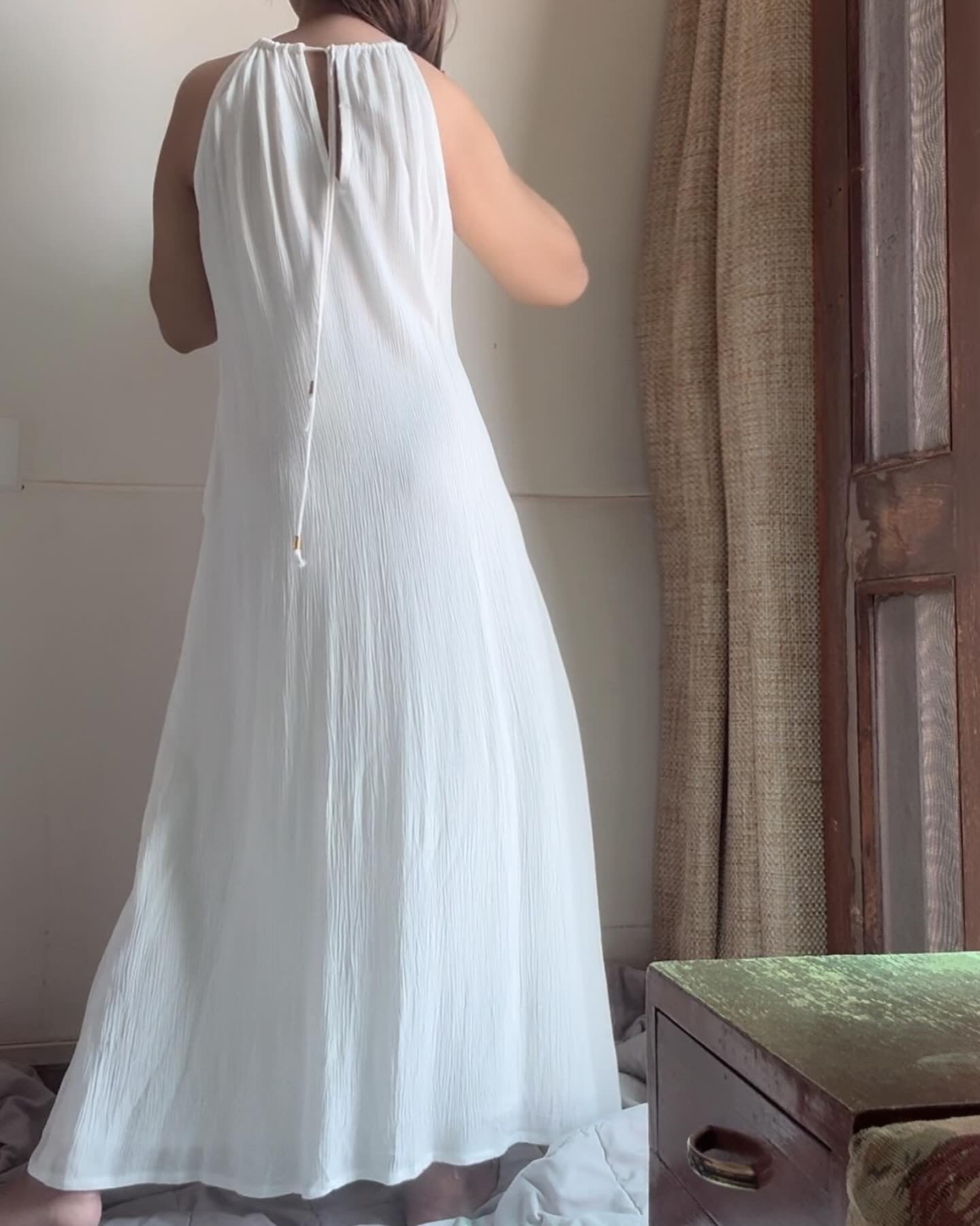 The Irene Maxi : White