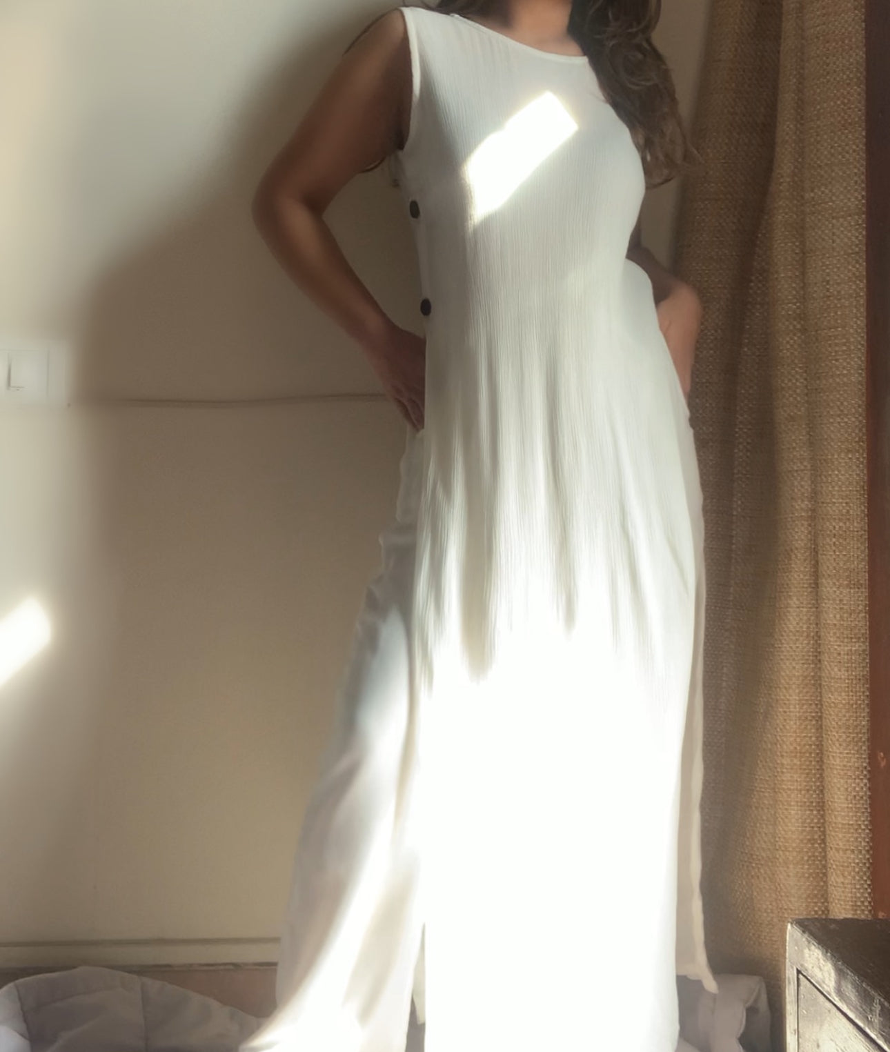The Mystique Top : White