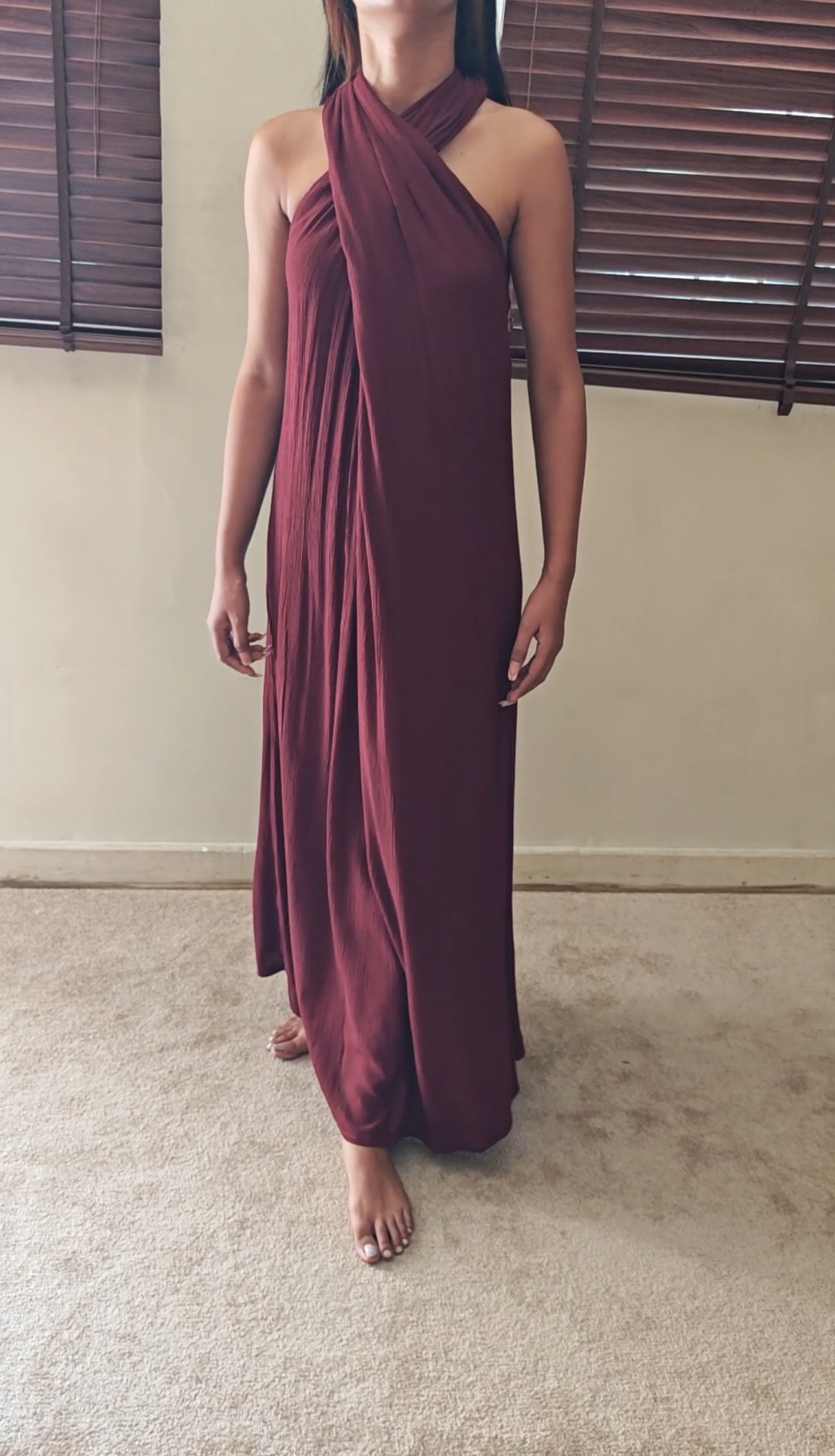 The Poseidon Maxi : Hickory Brown
