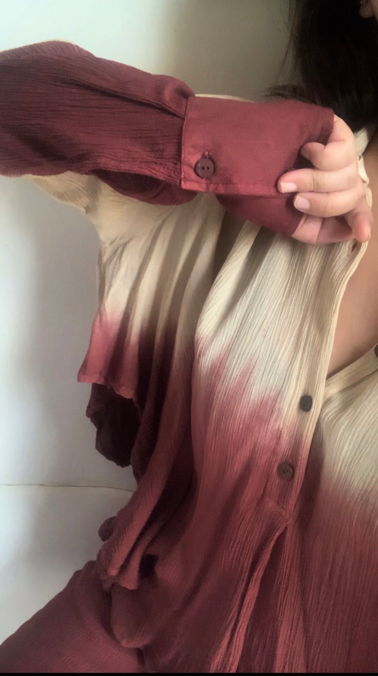 The Swirl Set : Beige And Brown Ombré