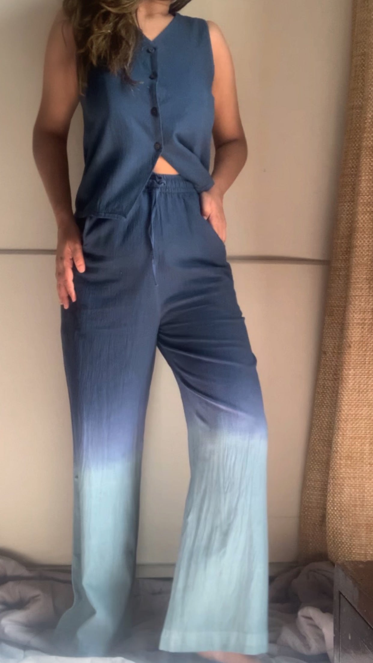 The Juno Set : Dark Blue And Sky Blue Ombré