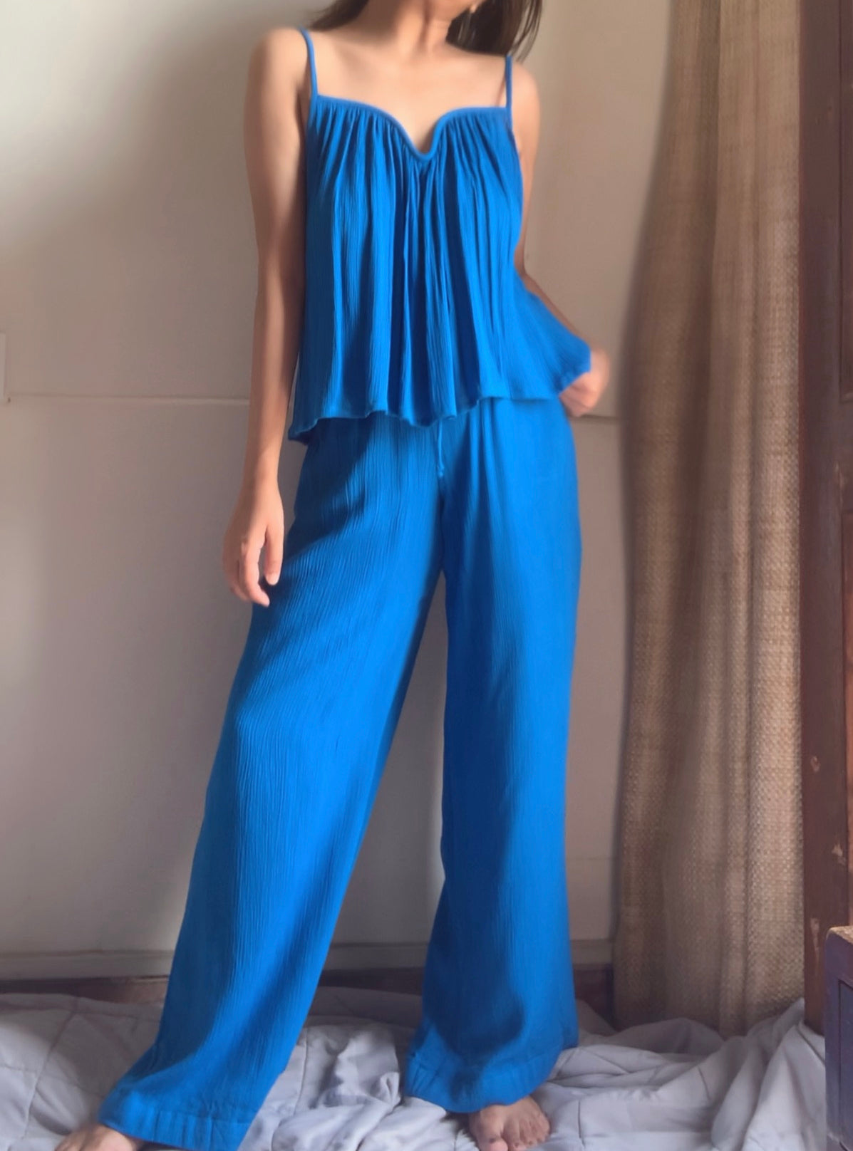 The Scallop Set : Cobalt Blue