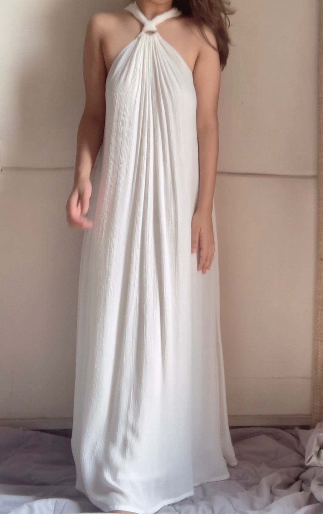 The Aurele Maxi : White