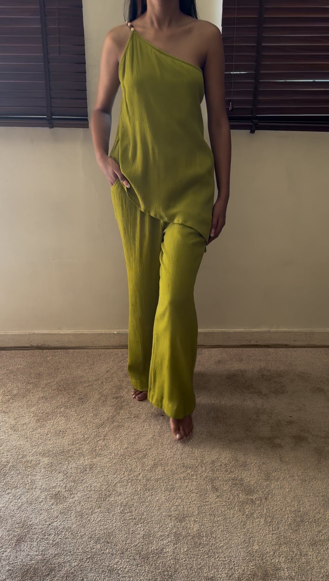 The Soft Sway Set ; Olive Yellow