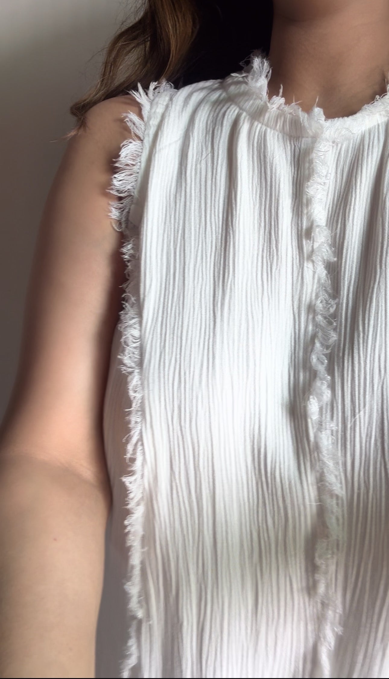 The Zaria Maxi : White