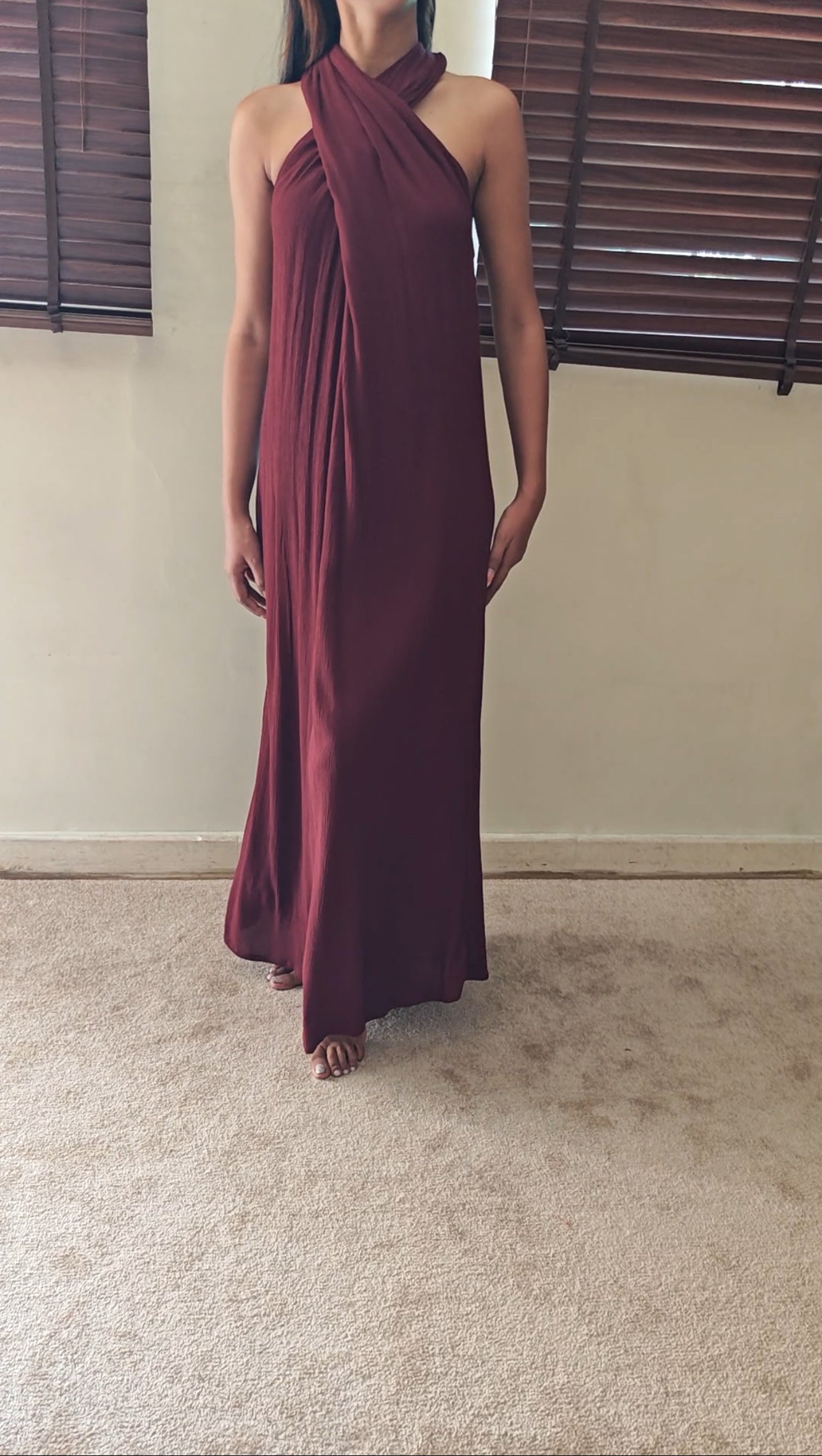 The Poseidon Maxi : Hickory Brown