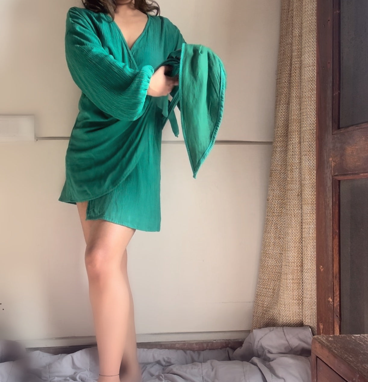The Meadow Dress : Jade Green