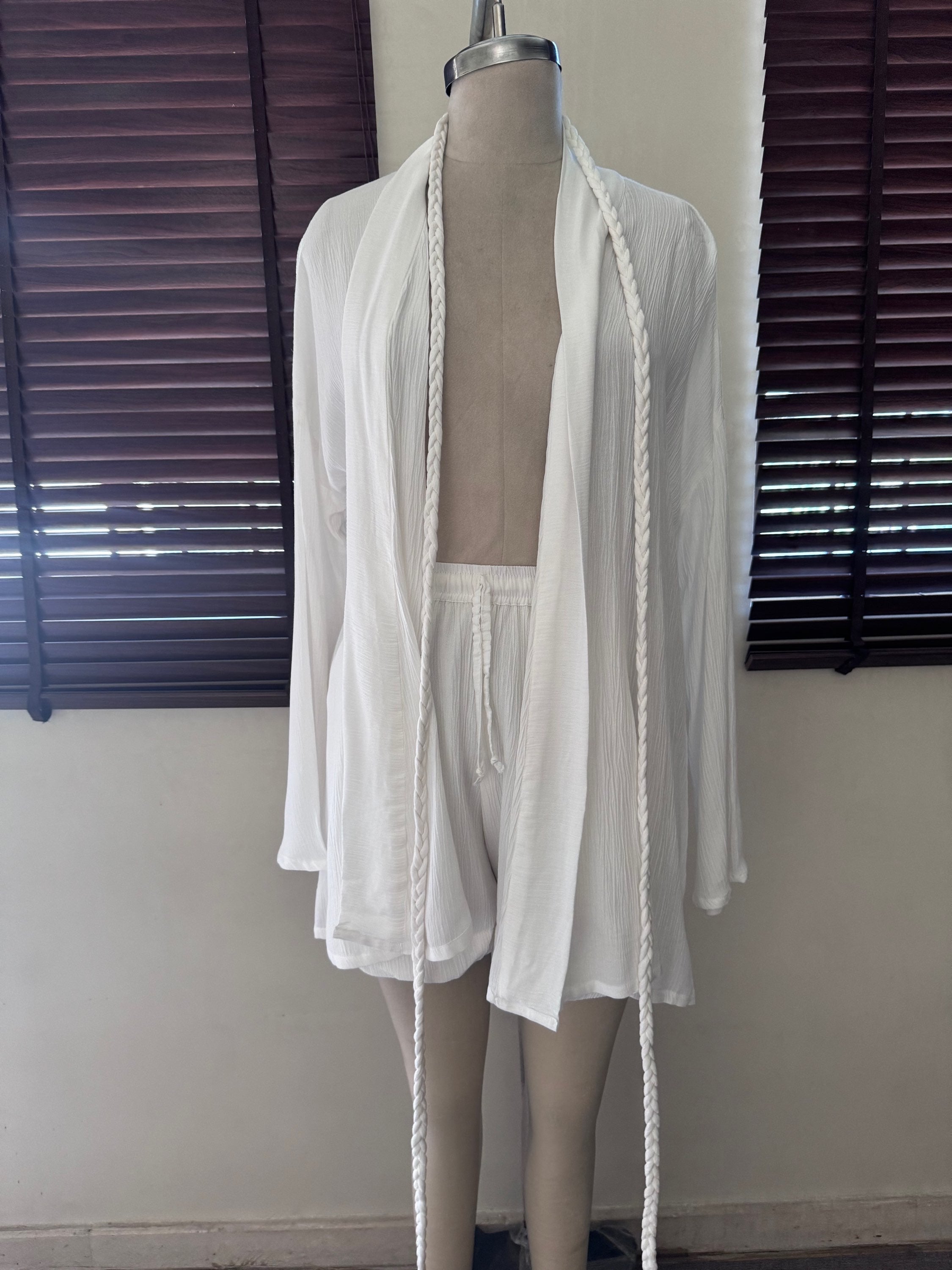 The Amber ( Braided ) : White