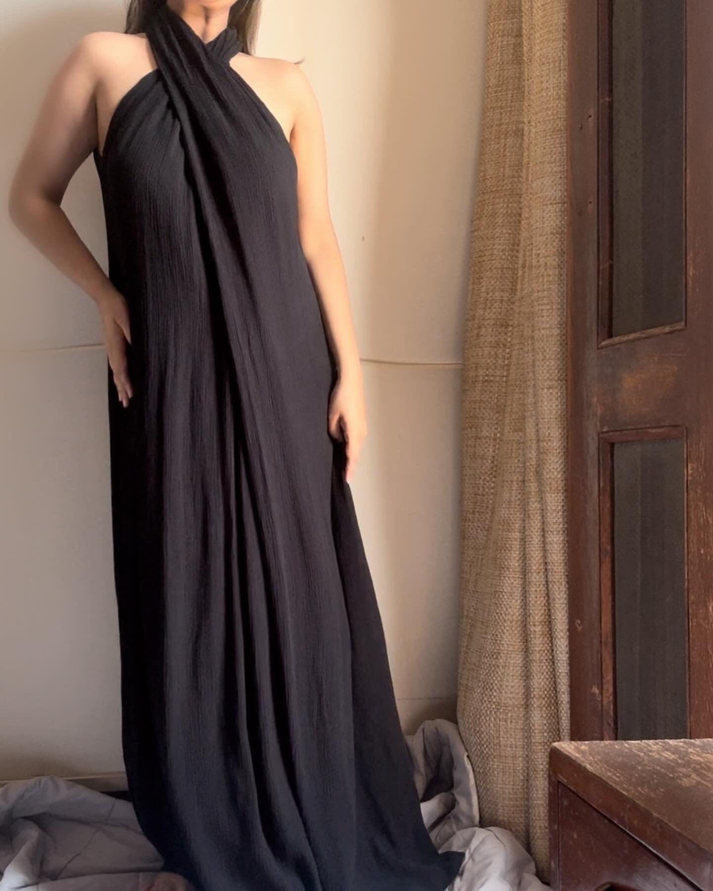 The Poseidon Maxi : Black
