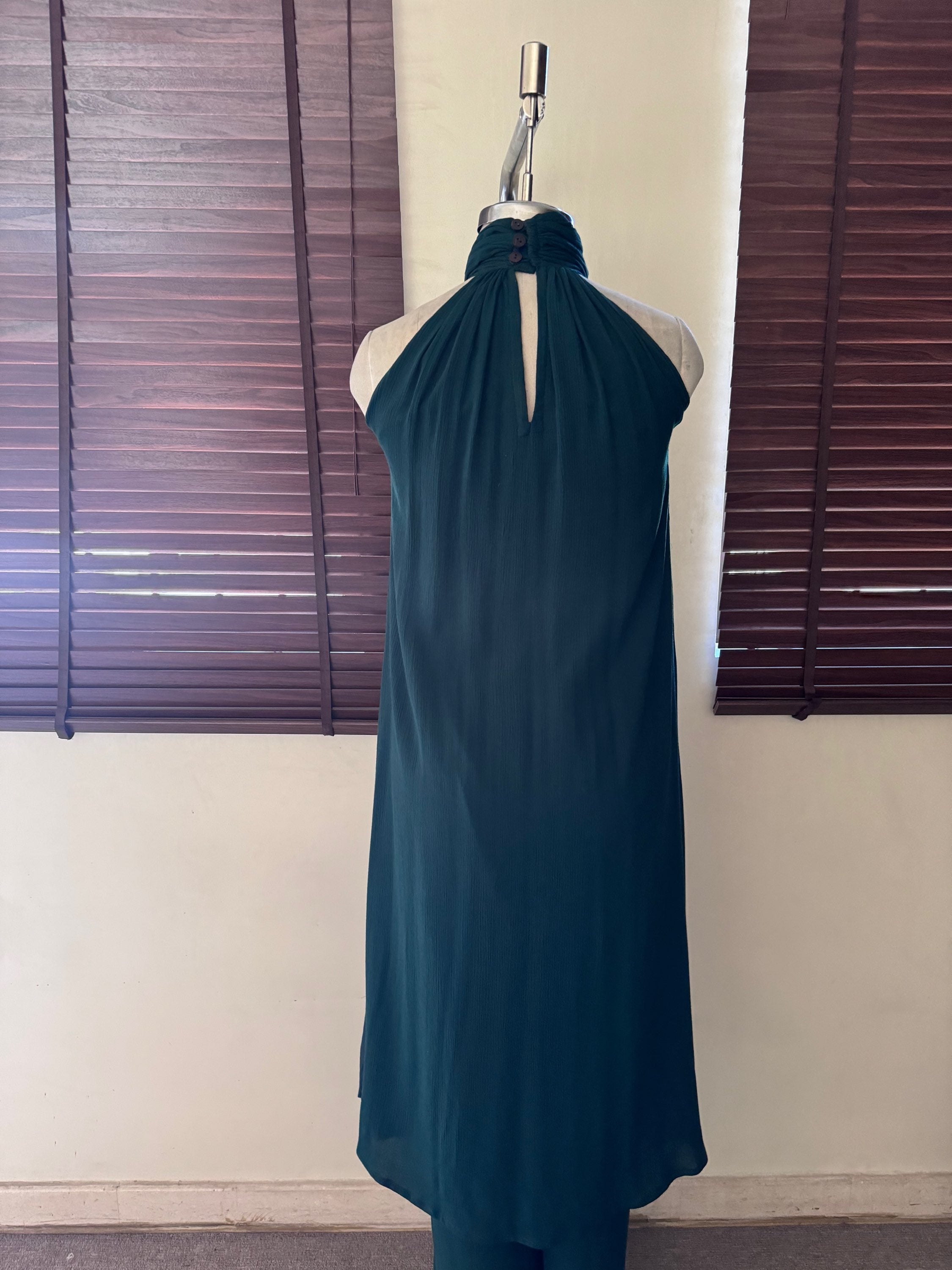 The Gloria Long Aurum : Forest Green