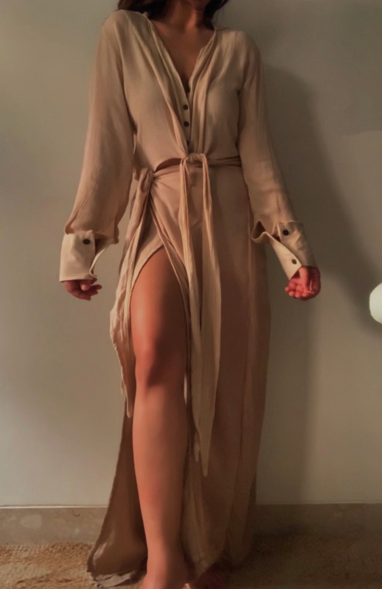 The Palm Days Set : Beige