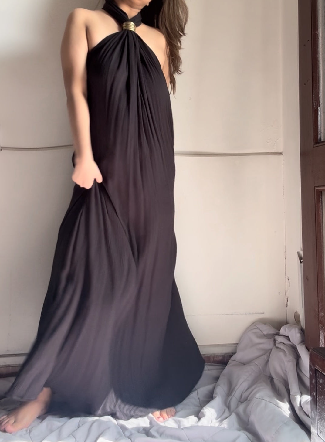 The Gloria Aurum Maxi : Black