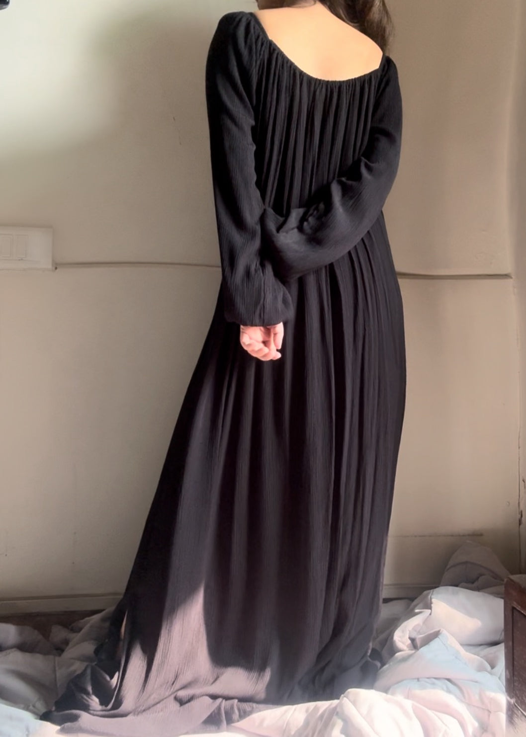 The Valentina Maxi : Black
