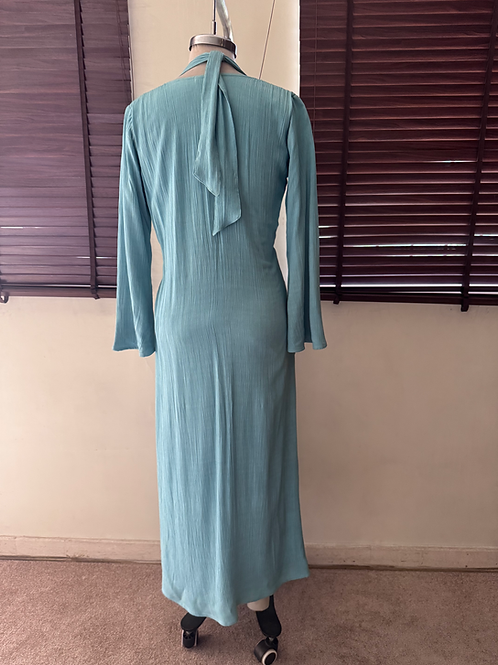 The Mossy Cove Dress : Light Teal