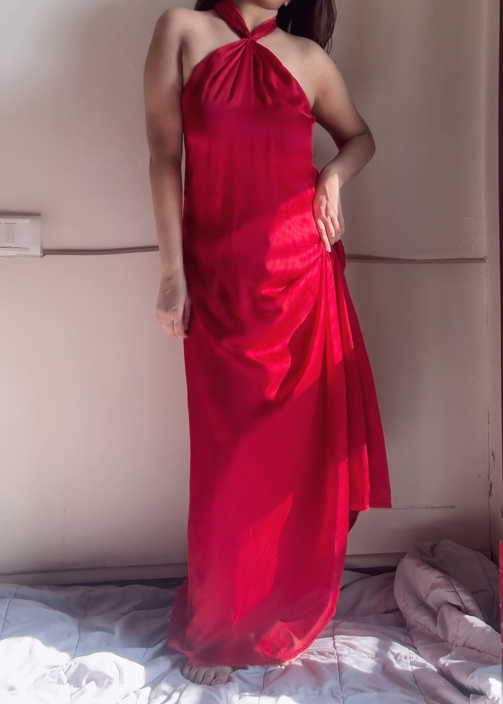 The Ruby Rose Maxi : Red