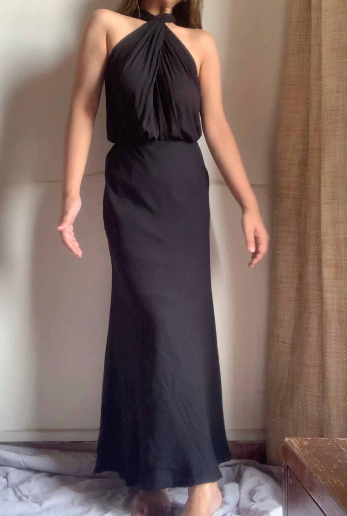 The Gloria Skirt Set : Black