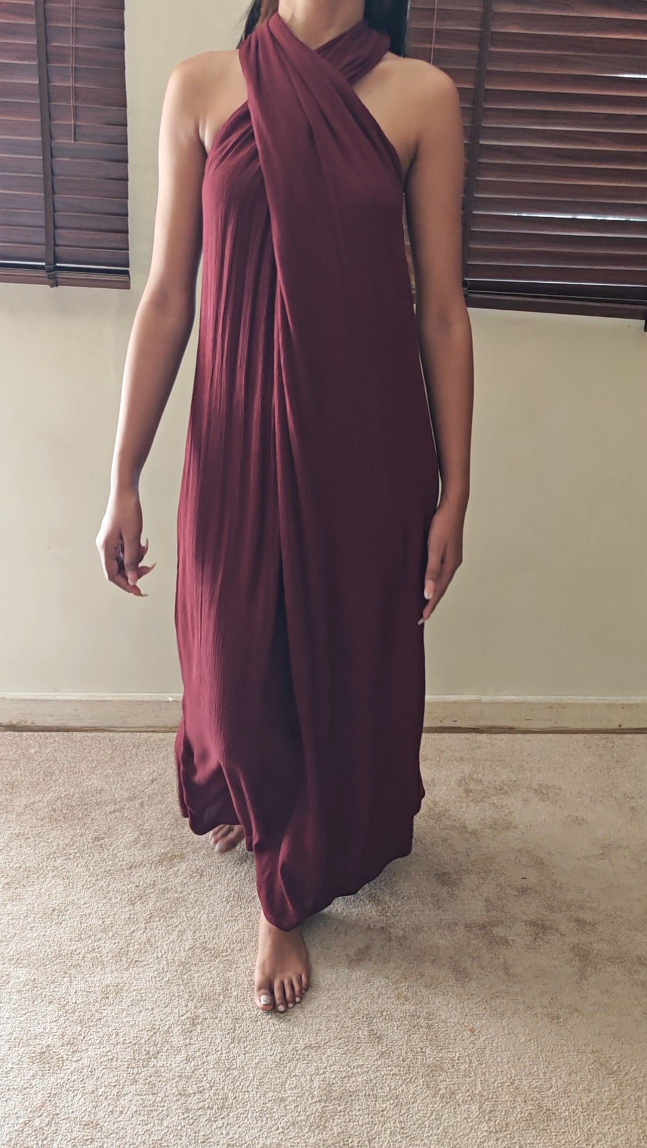 The Poseidon Maxi : Hickory Brown