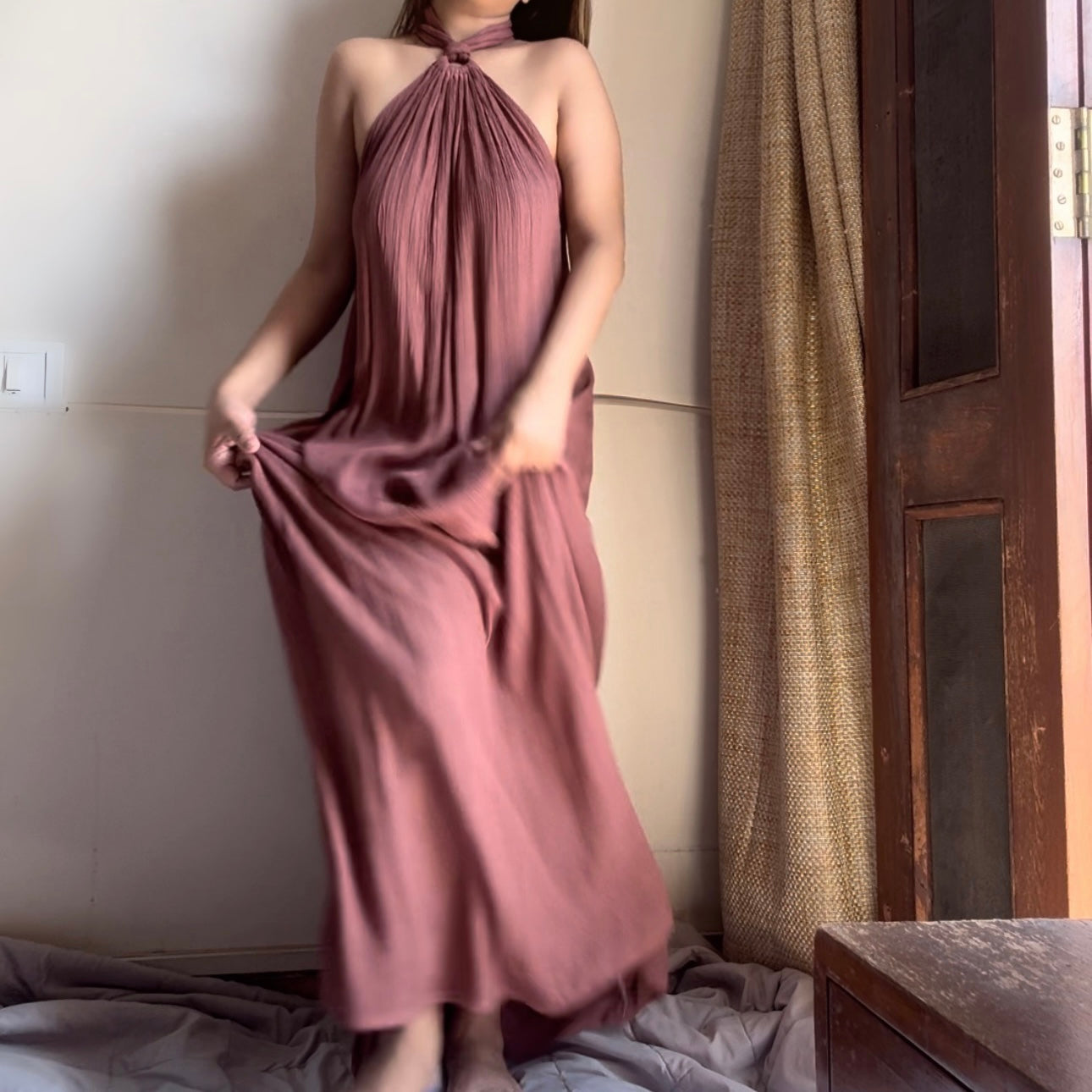 The Aurele Maxi : Brown