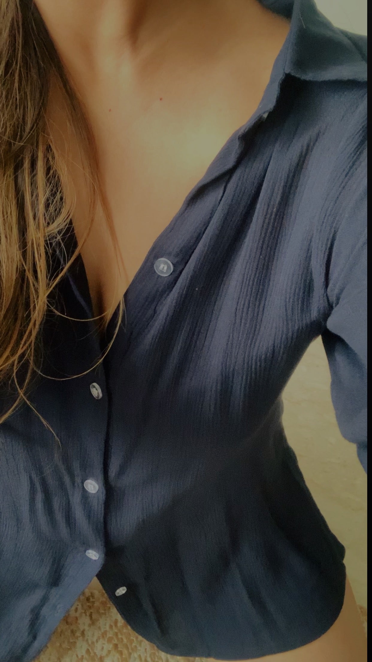 DARK BLUE SAND SHIRT