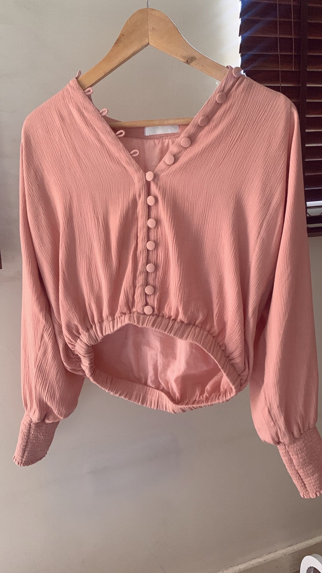 The Valeria Top : Dusty pink