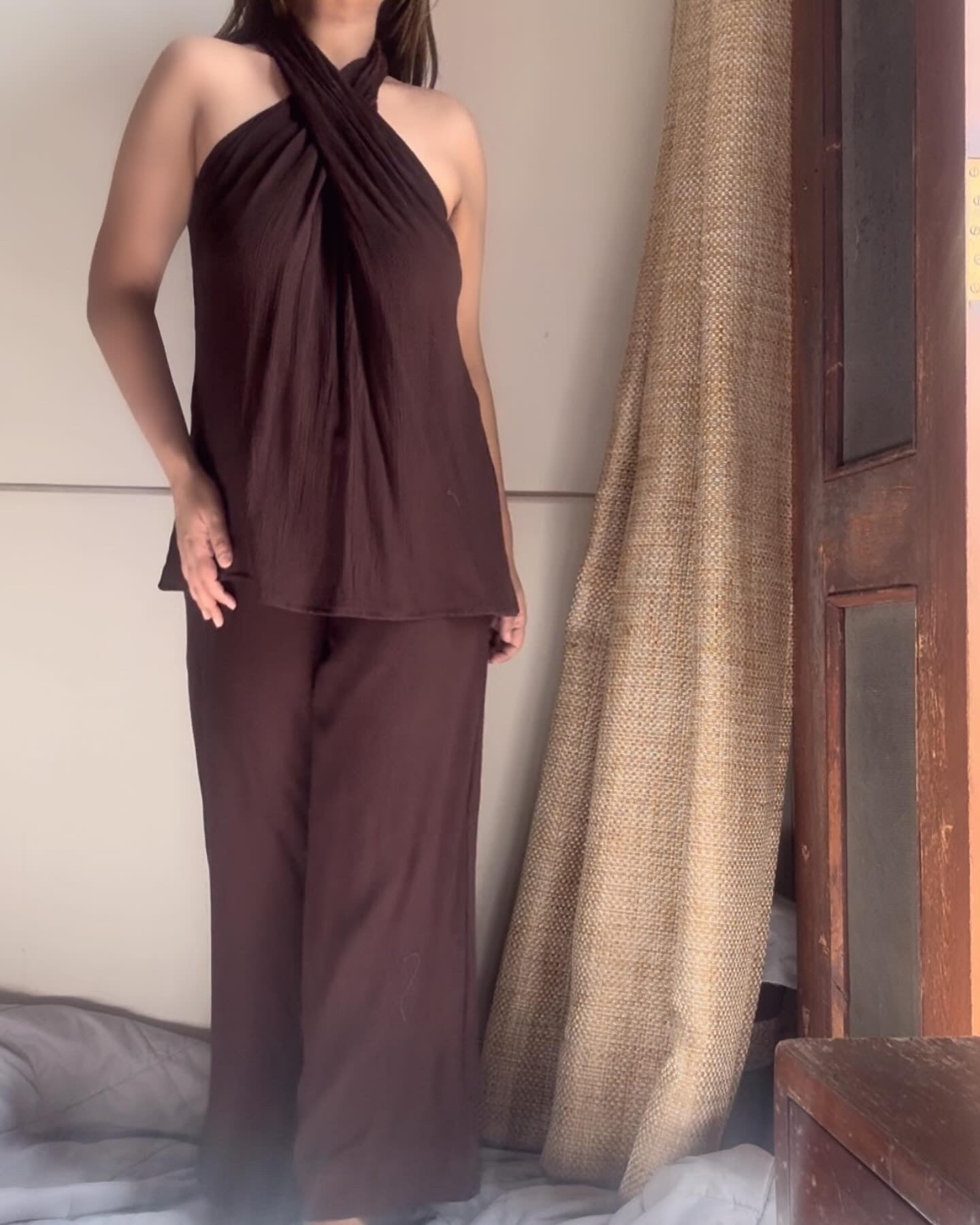 The Poseidon Set ( back covered ) : Chocolate Brown