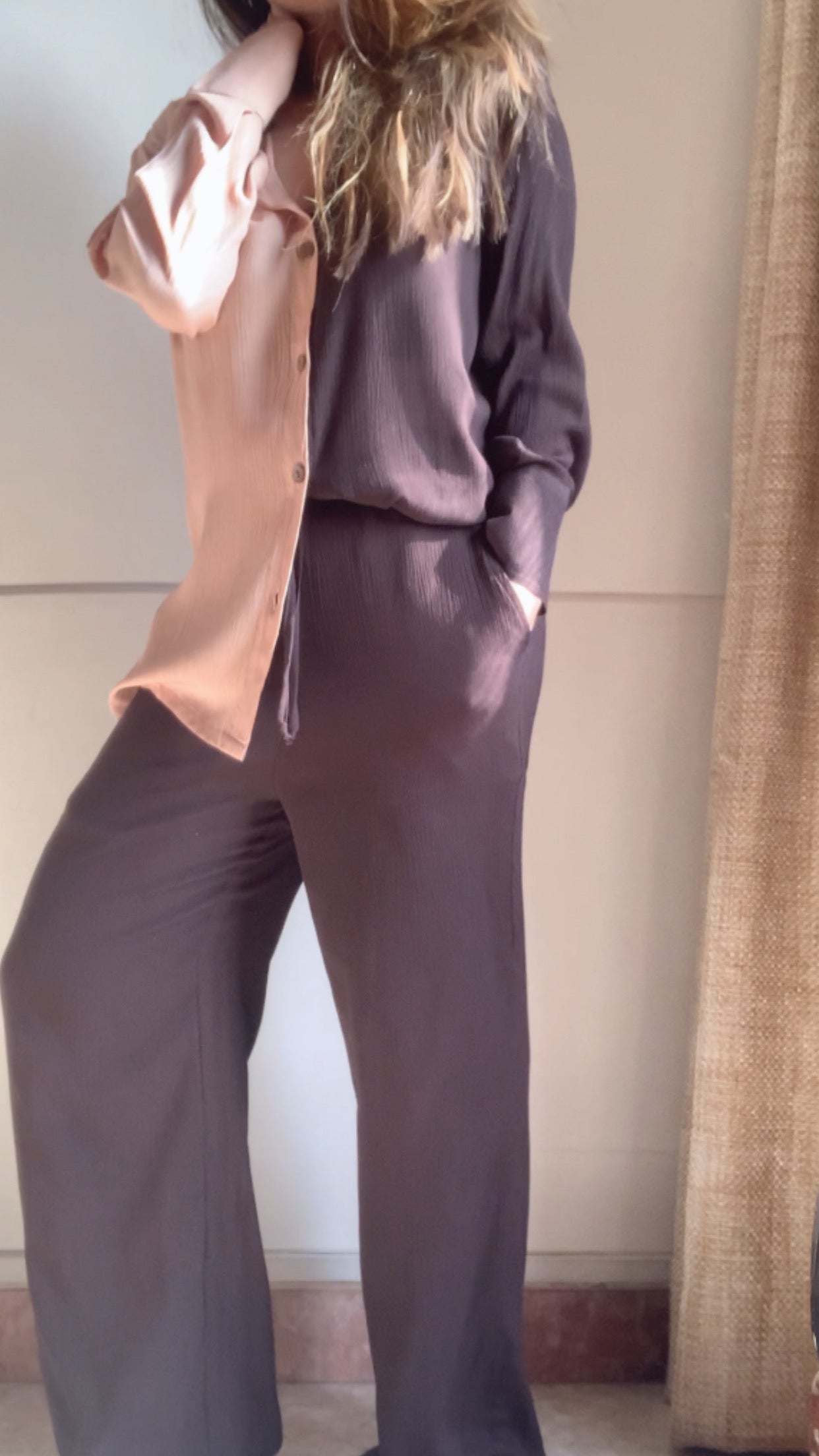 THE HALO SET : Beige + Choc Brown