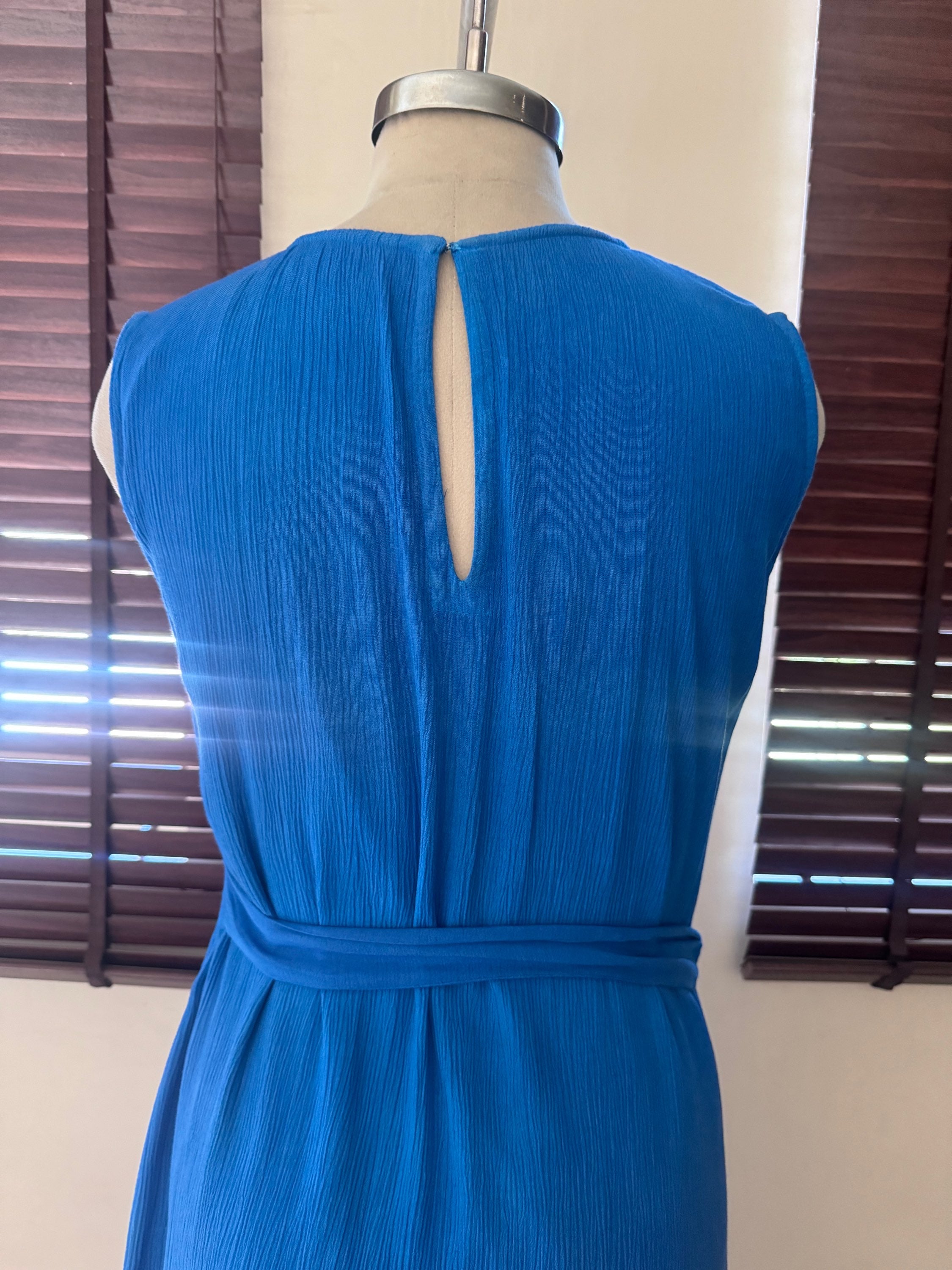 The Indigo Tide Dress : Cobalt Blue Ombre