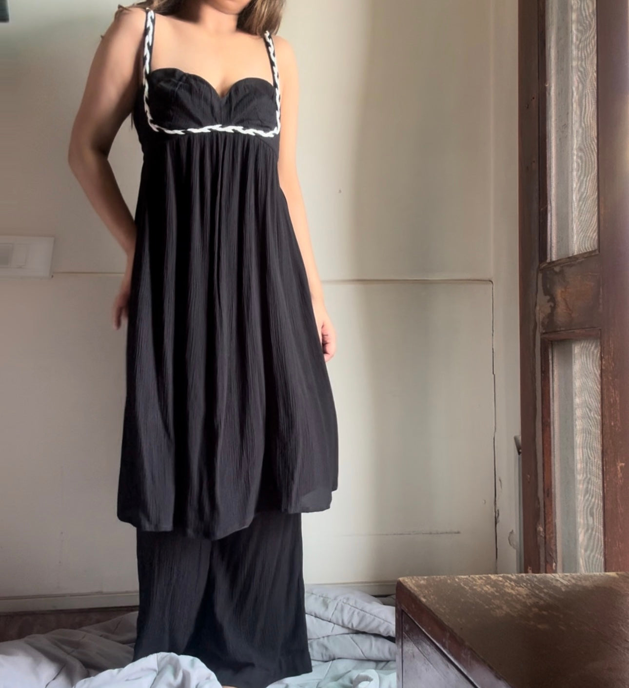 The Ariana Long Set : Black