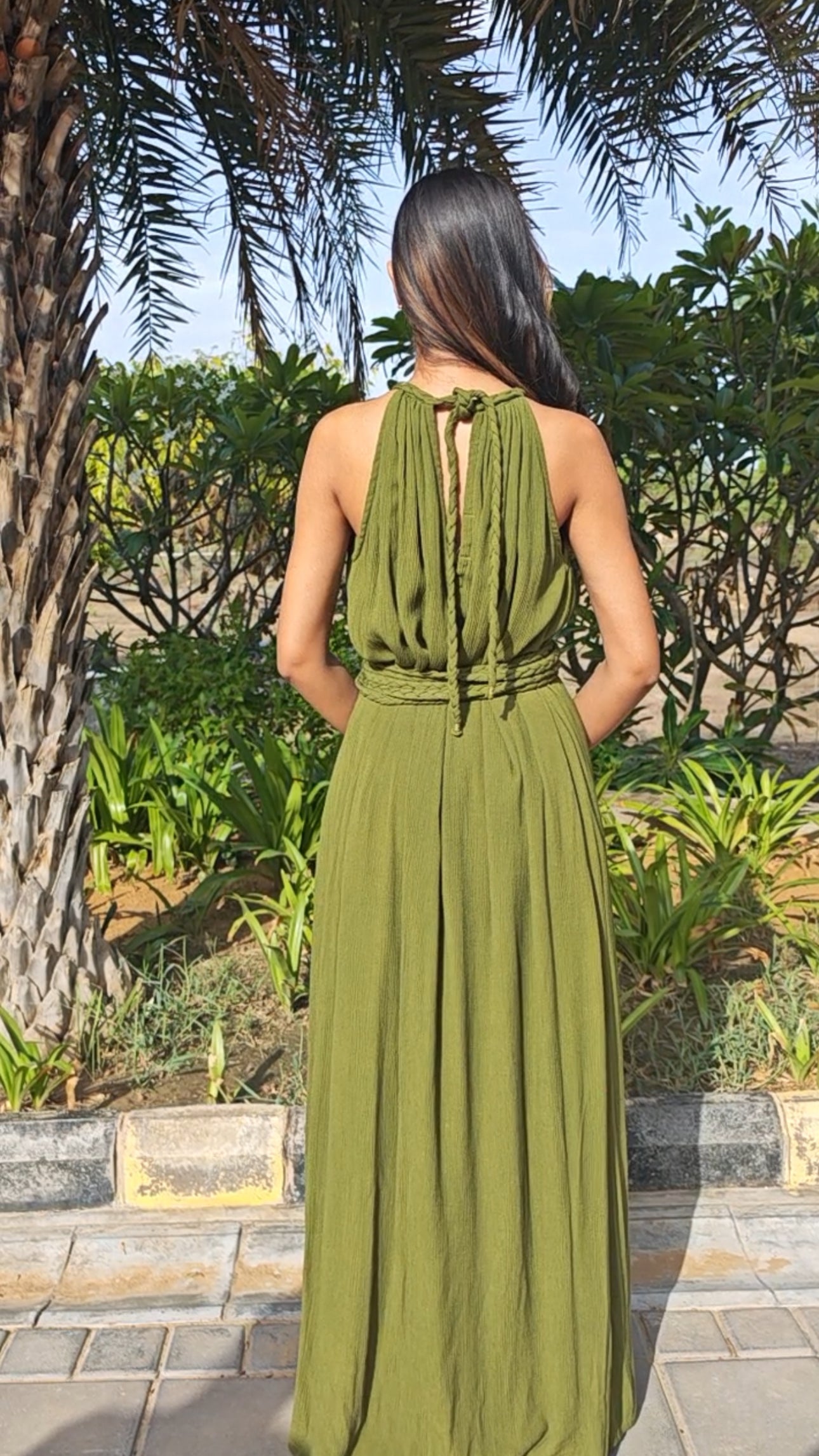 The Astrid Maxi : Olive