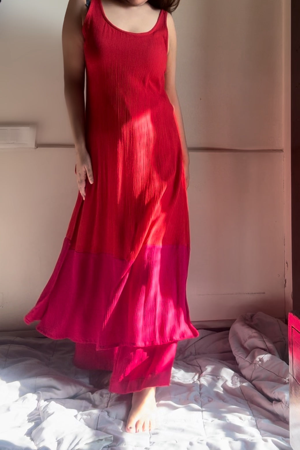 The Scarlet Lagoon : Red And Fuchsia