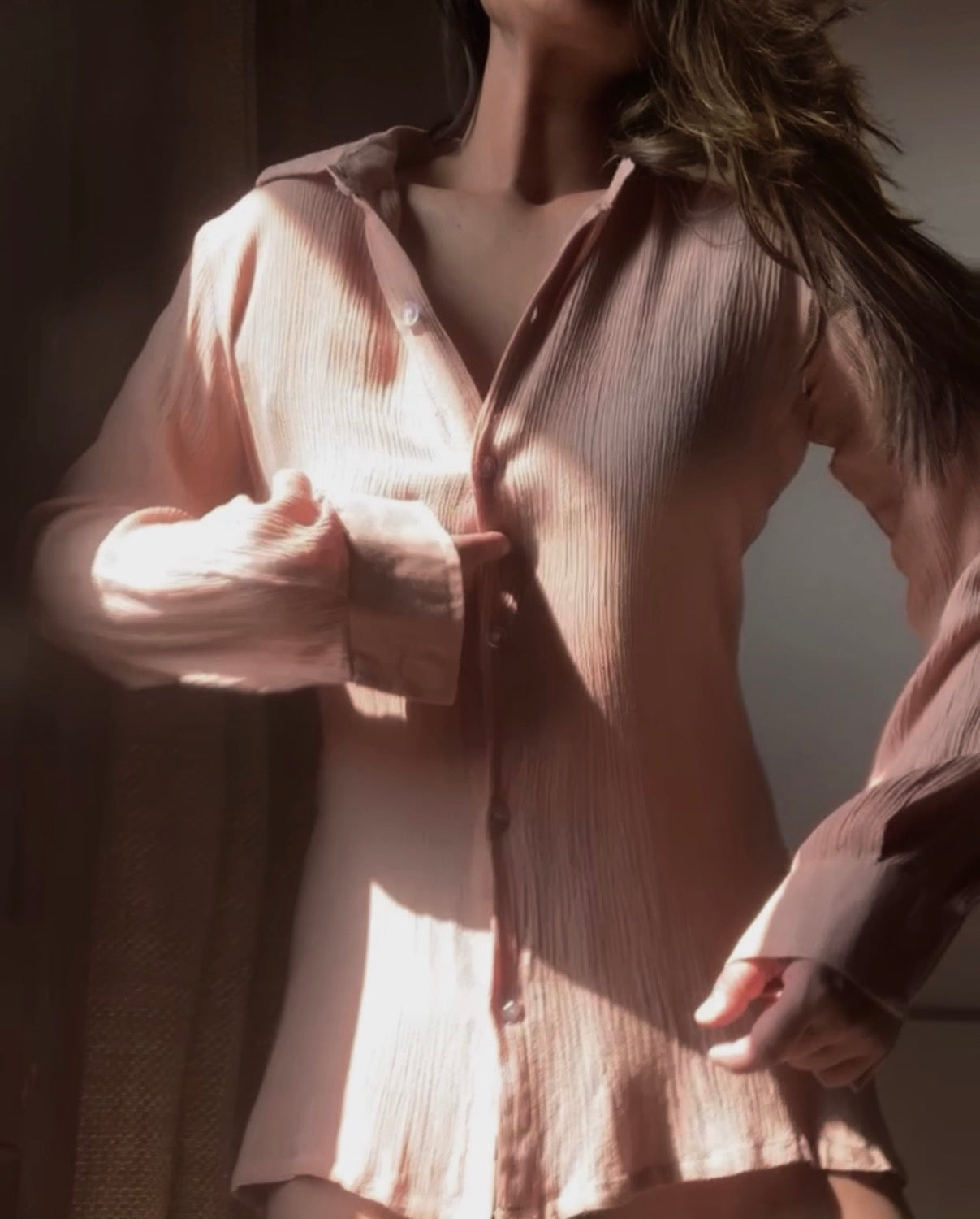 NUDE SAND SHIRT