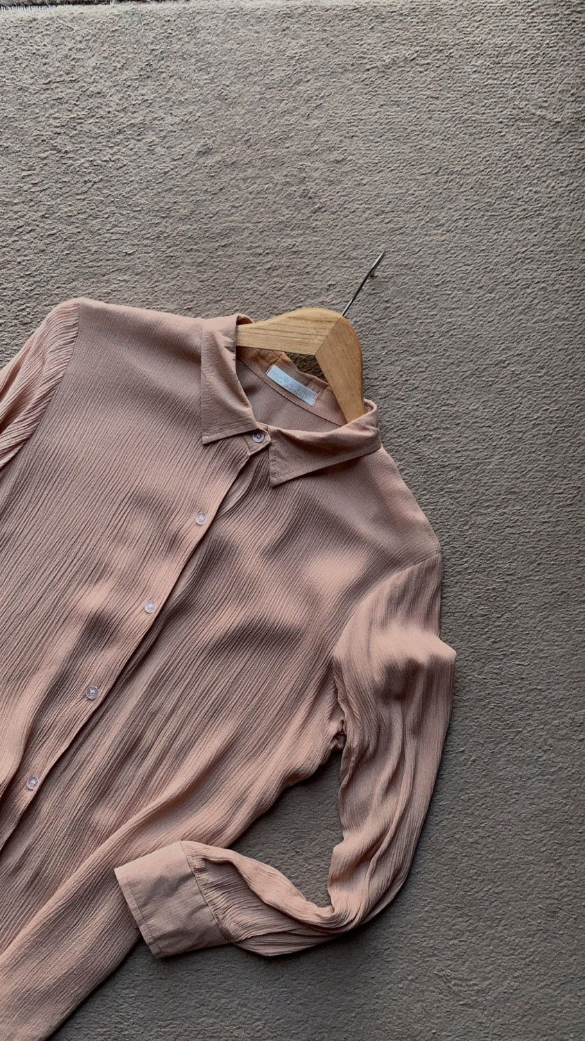 NUDE SAND SHIRT