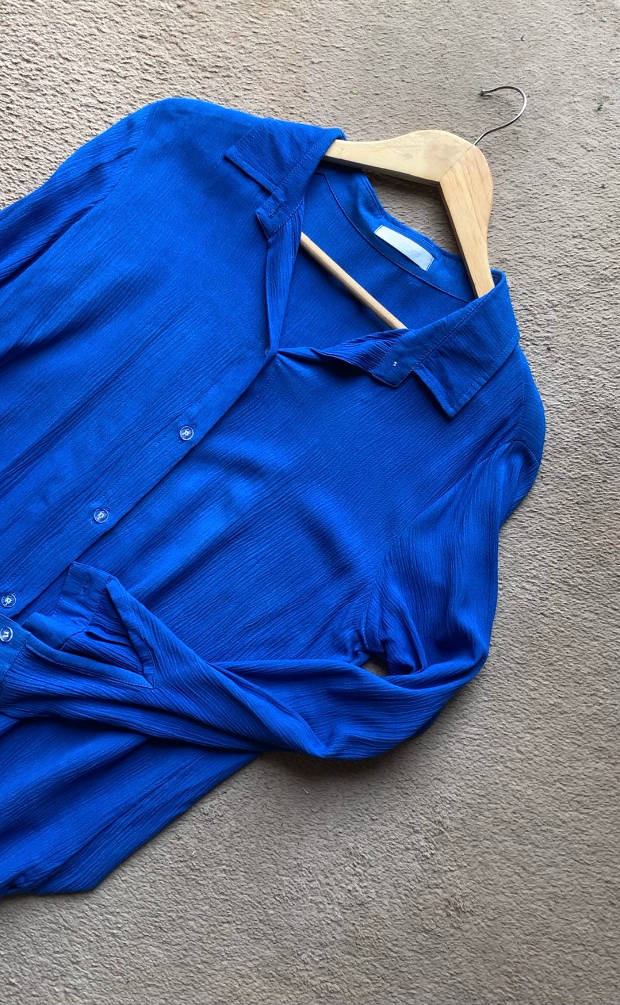 ELECTRIC BLUE SAND SHIRT