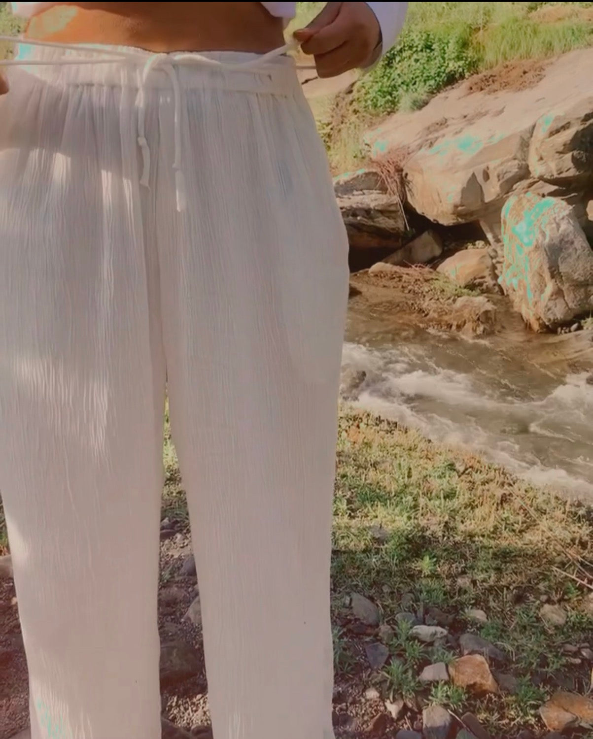 THE BANDED TULIP PANTS