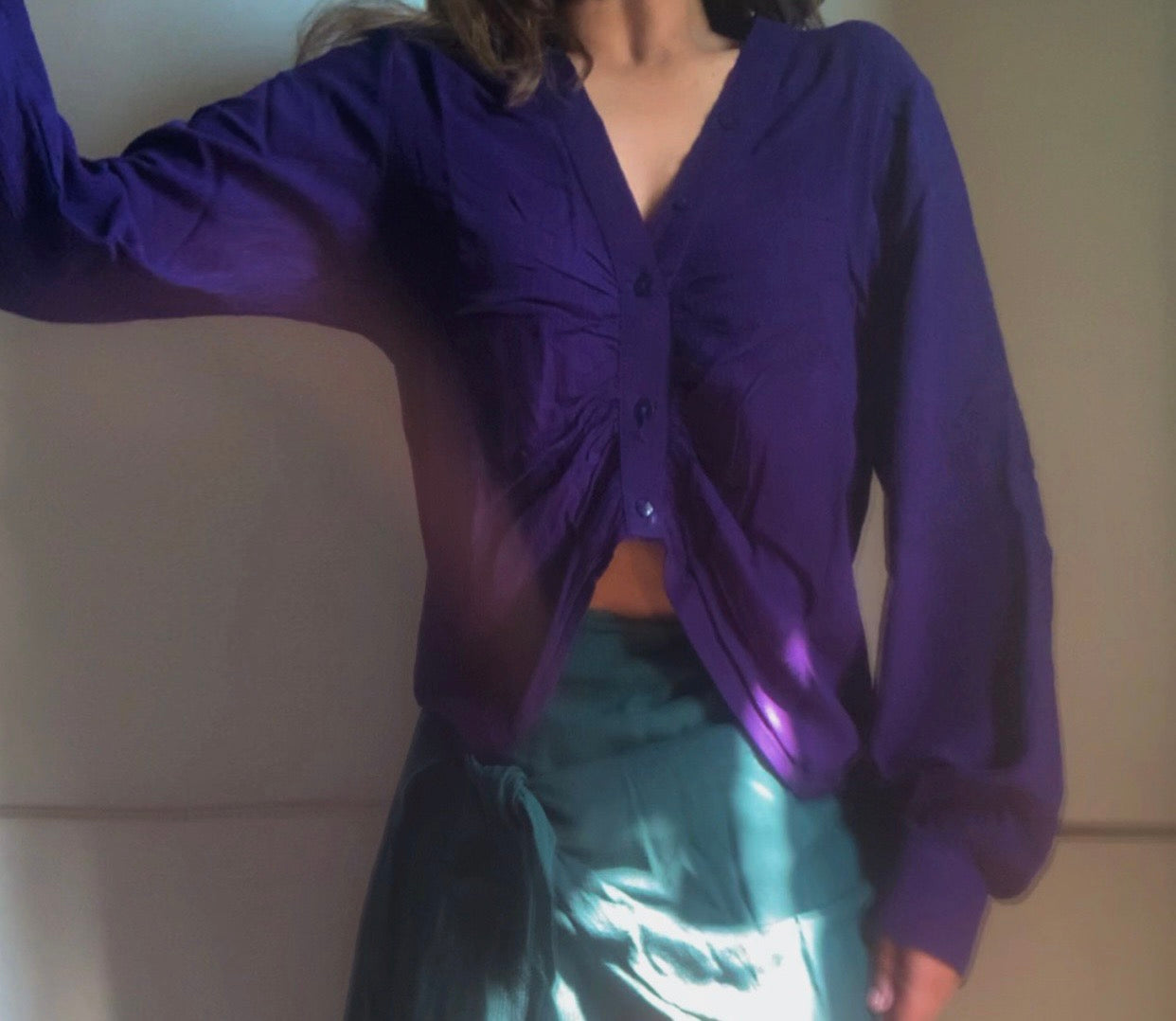 THE SEAHORSE TOP : Purple