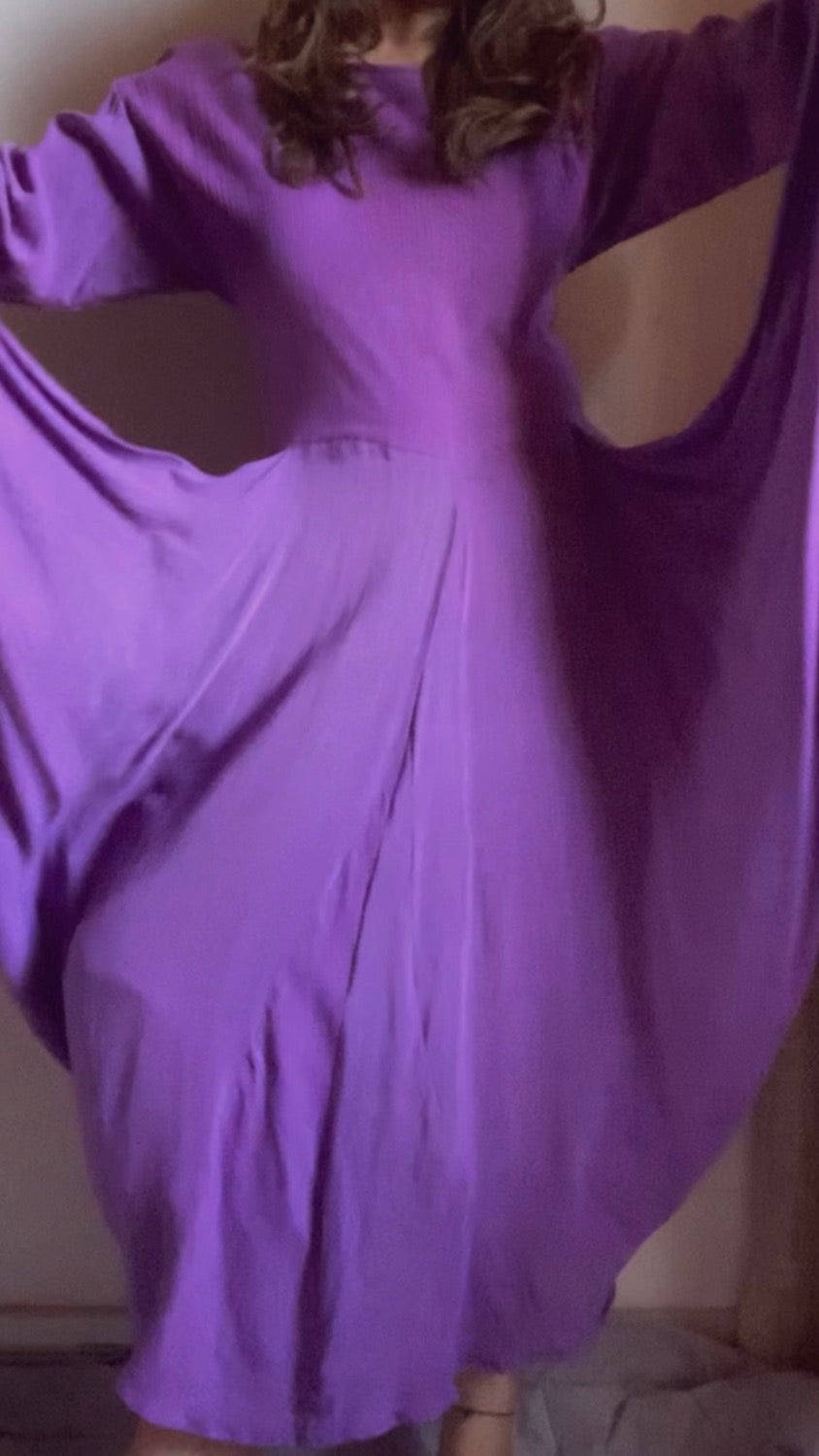 The True Tulip Dress : Dark Lavender