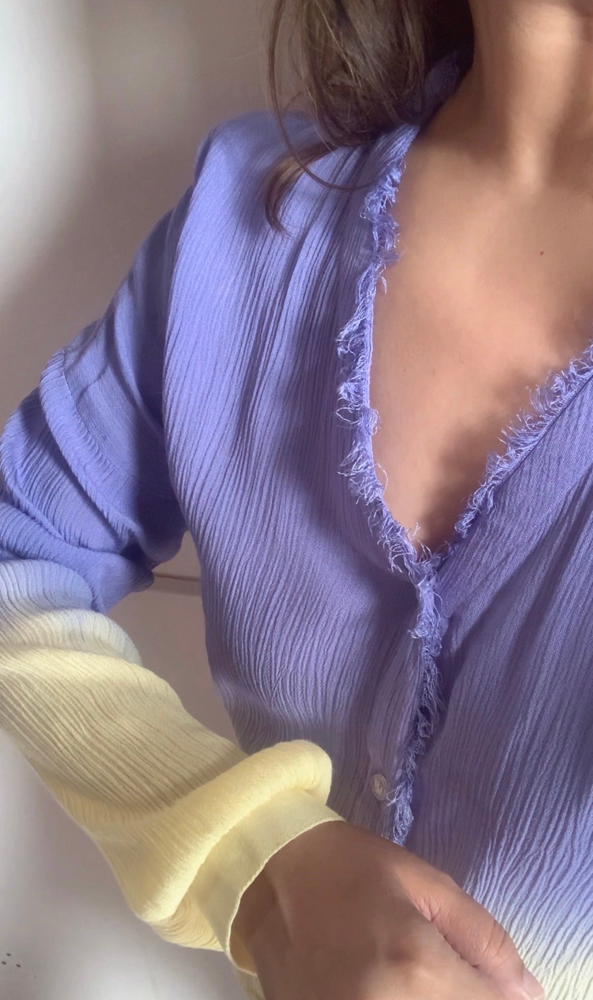 The Wavelet Set : Lilac And Yellow Ombré