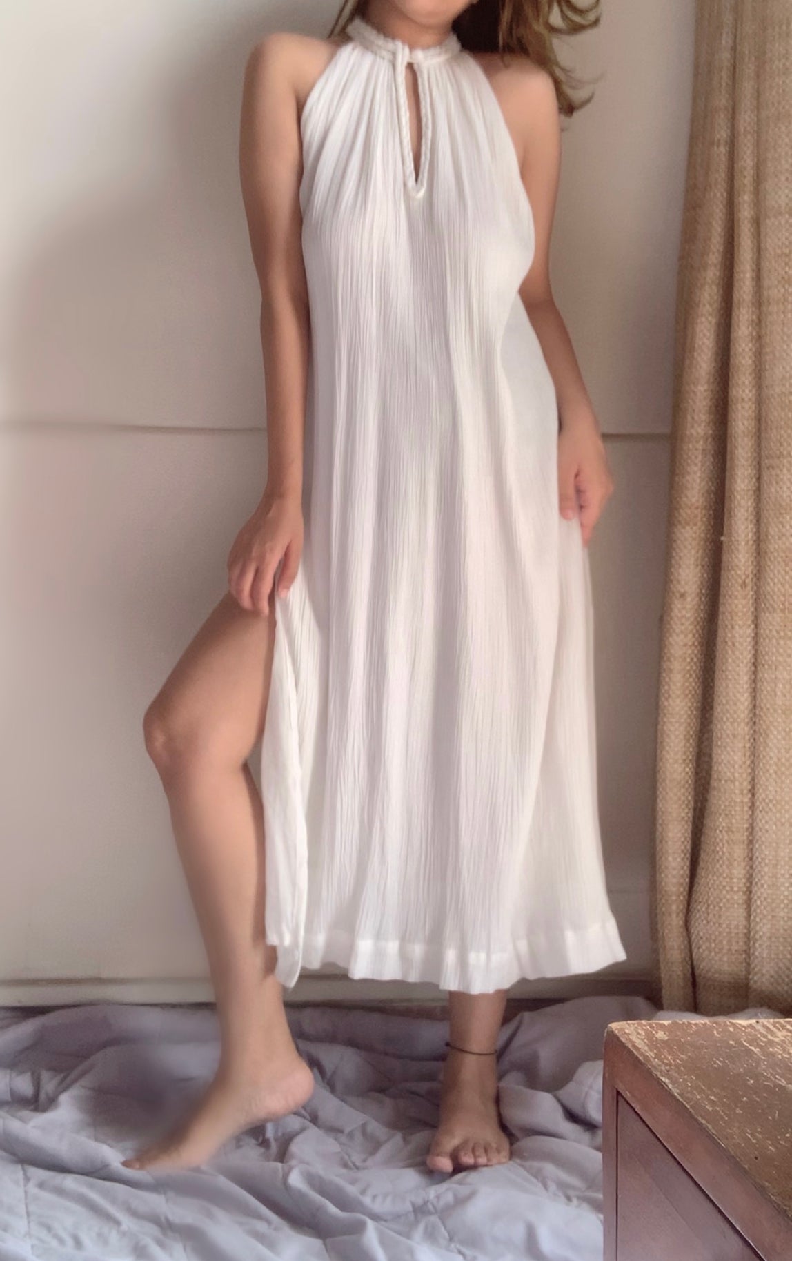 The Mira Kurta : White