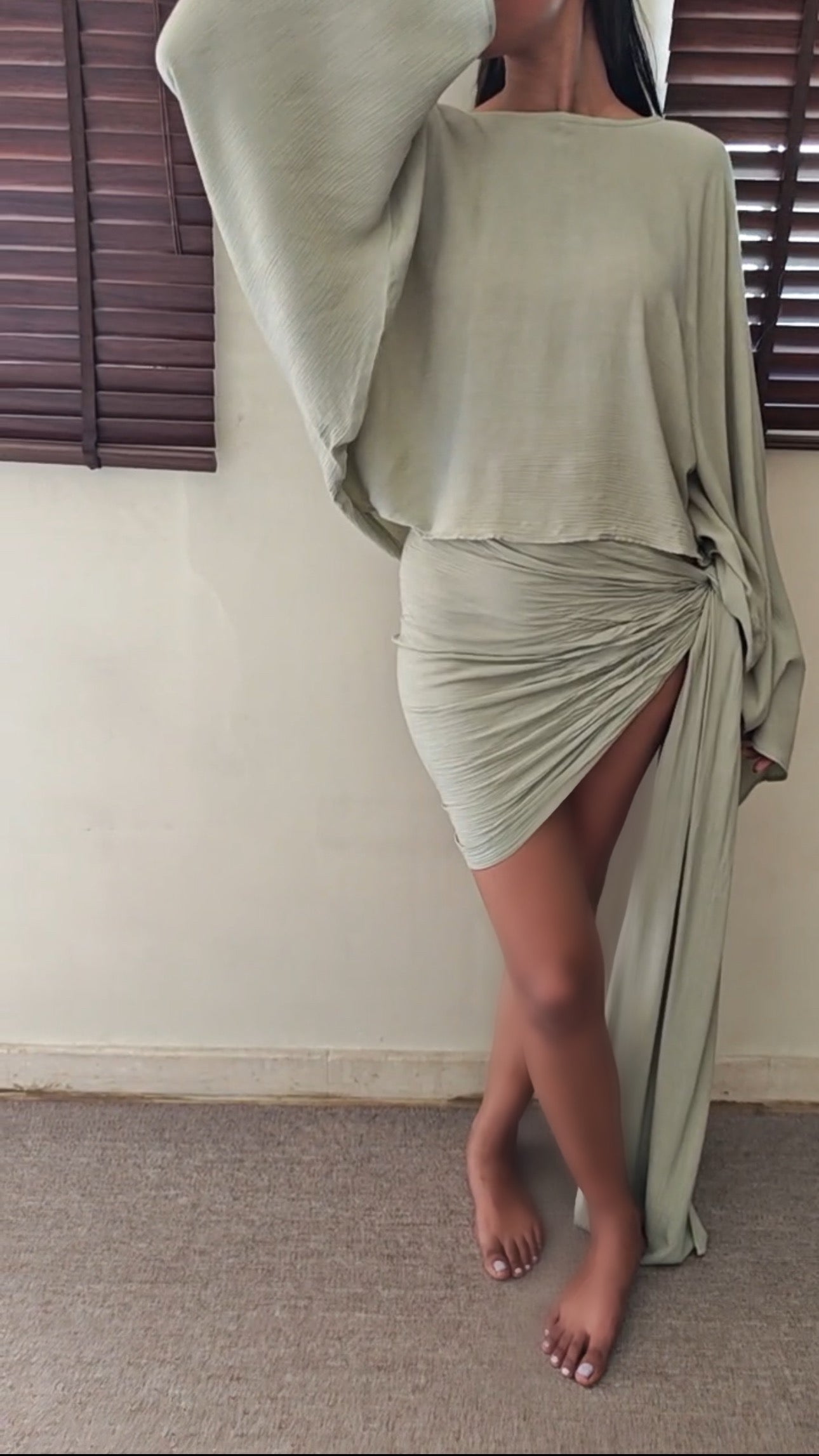 The Wave Rider Set : Grey Beige