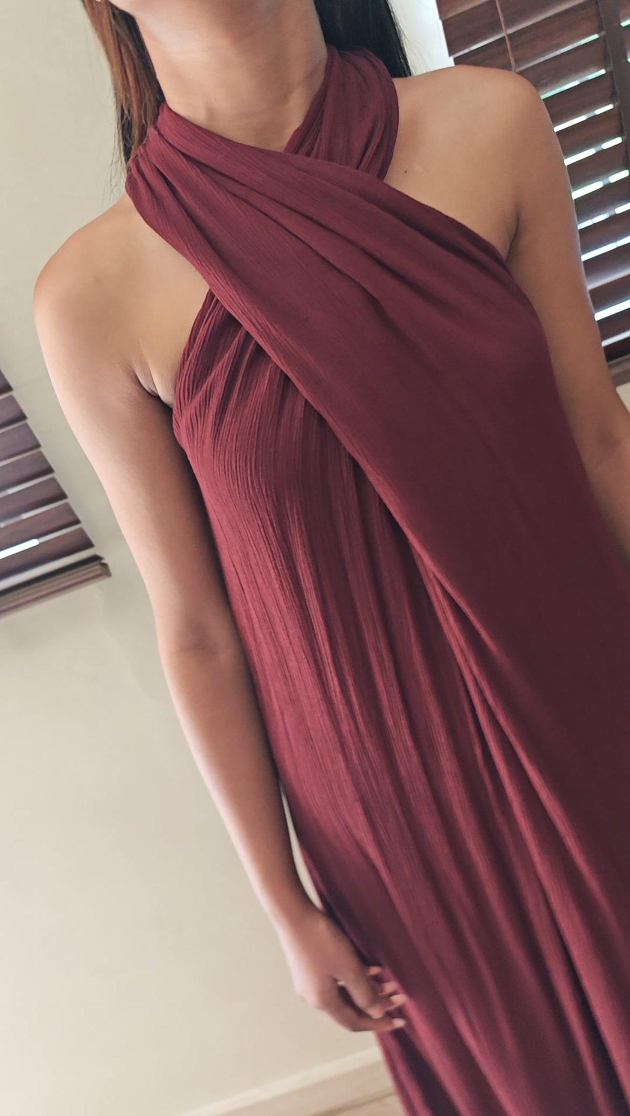 The Poseidon Maxi : Hickory Brown