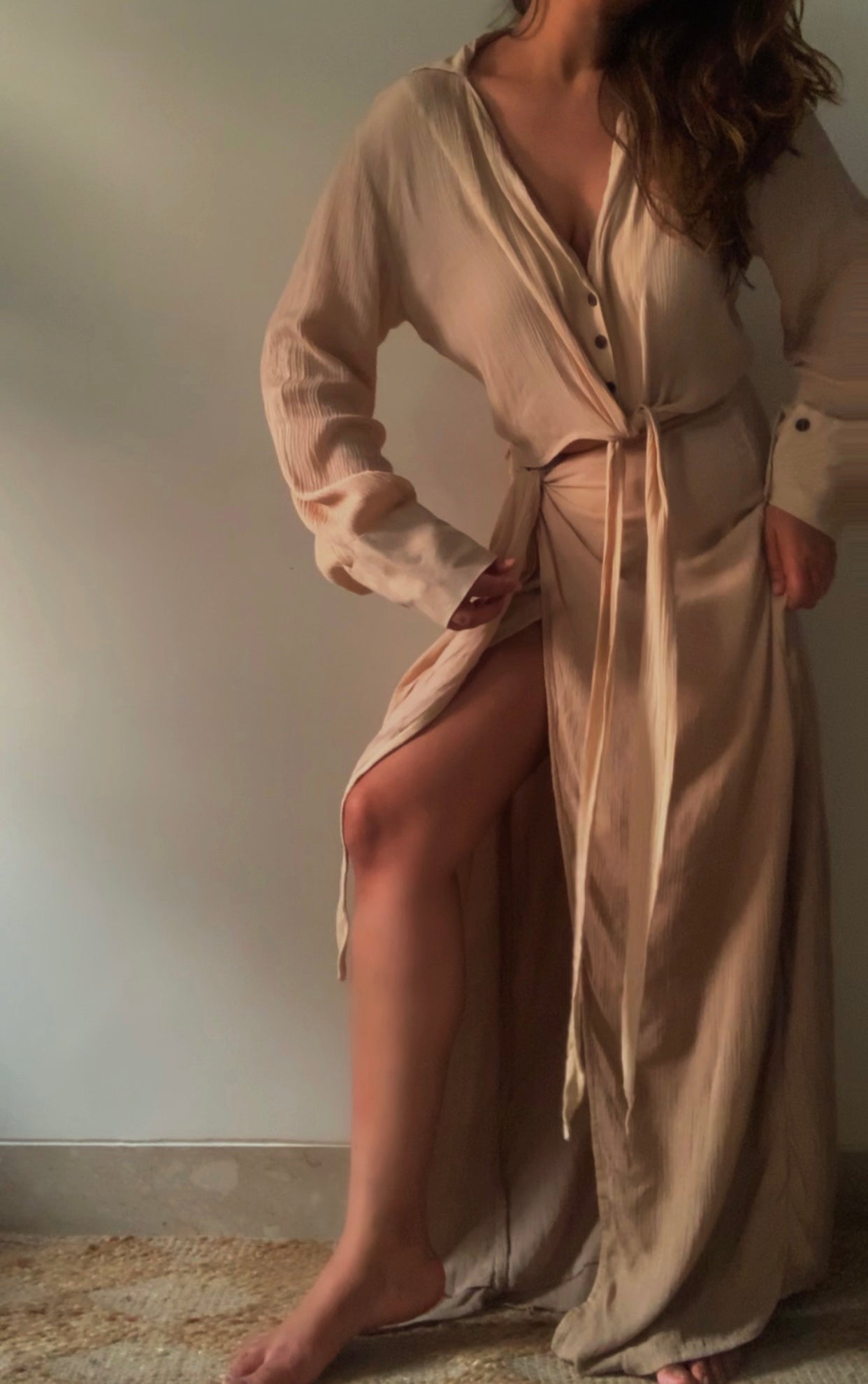 The Palm Days Set : Beige
