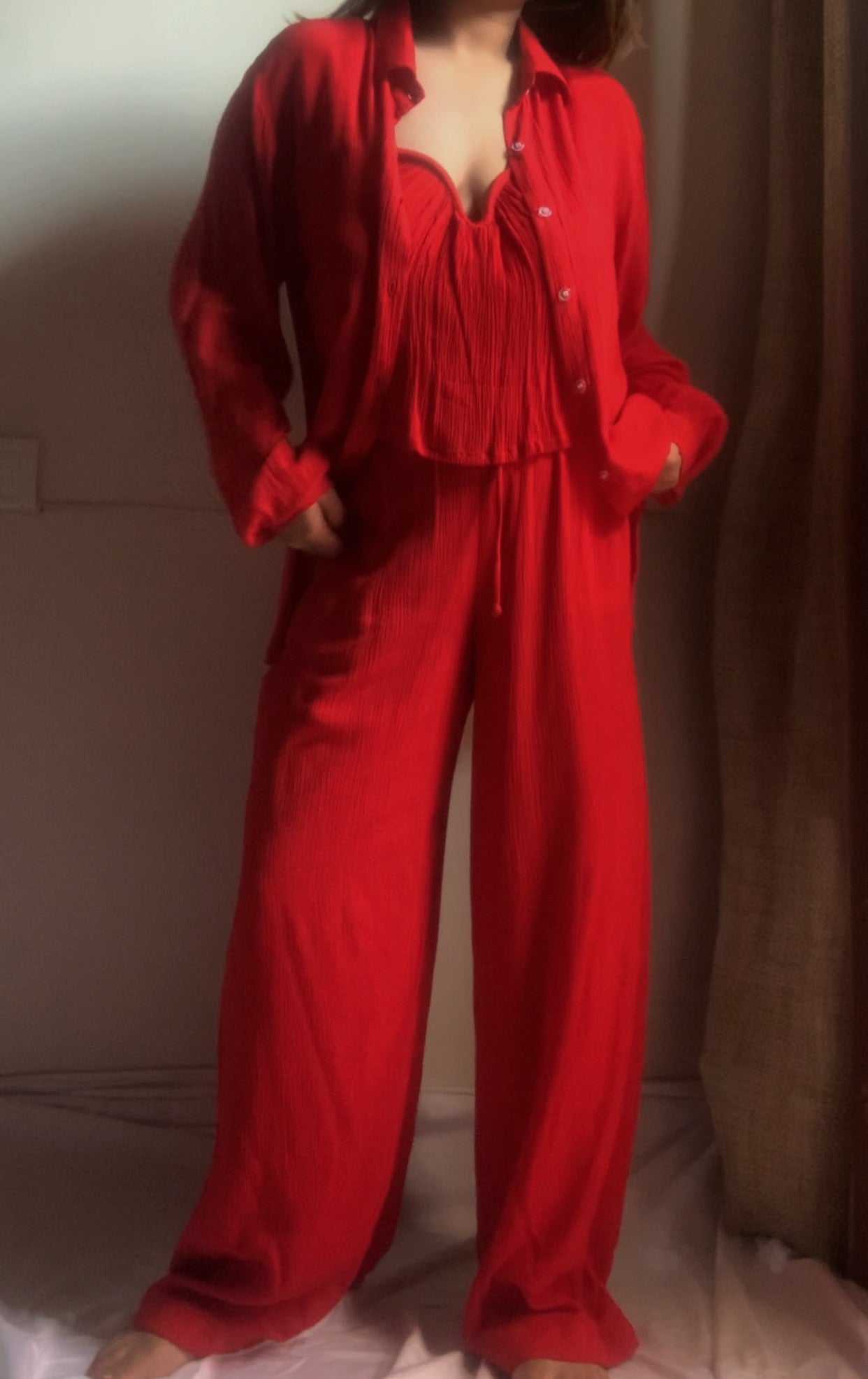 The Angel Wing Set : Red
