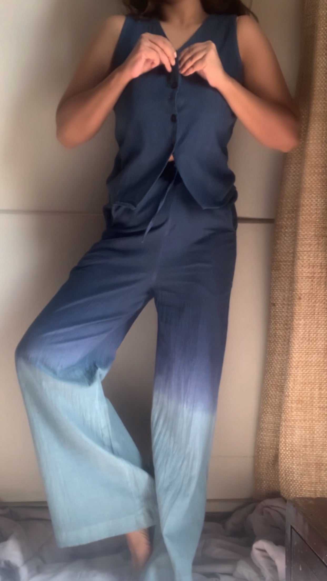 The Juno Set : Dark Blue And Sky Blue Ombré