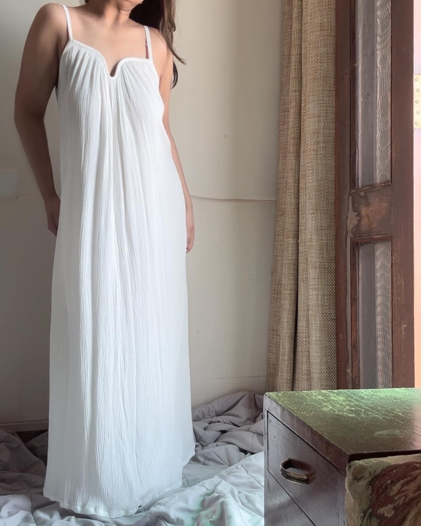 The Scallop Maxi : White